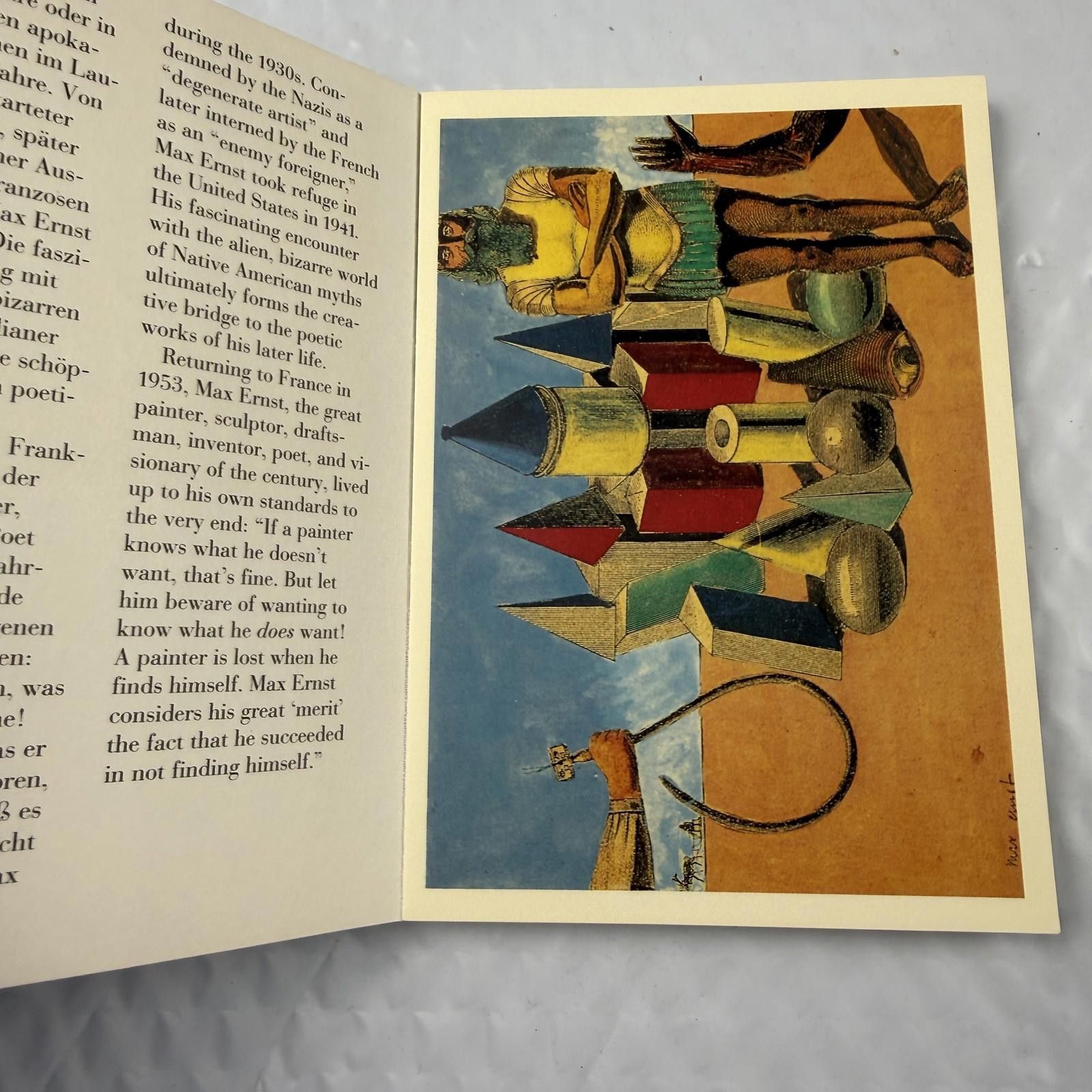 Other Max Ernst Postcard Book Prestel Art Postcards Surrealism Size ONE SIZE - 3 Thumbnail