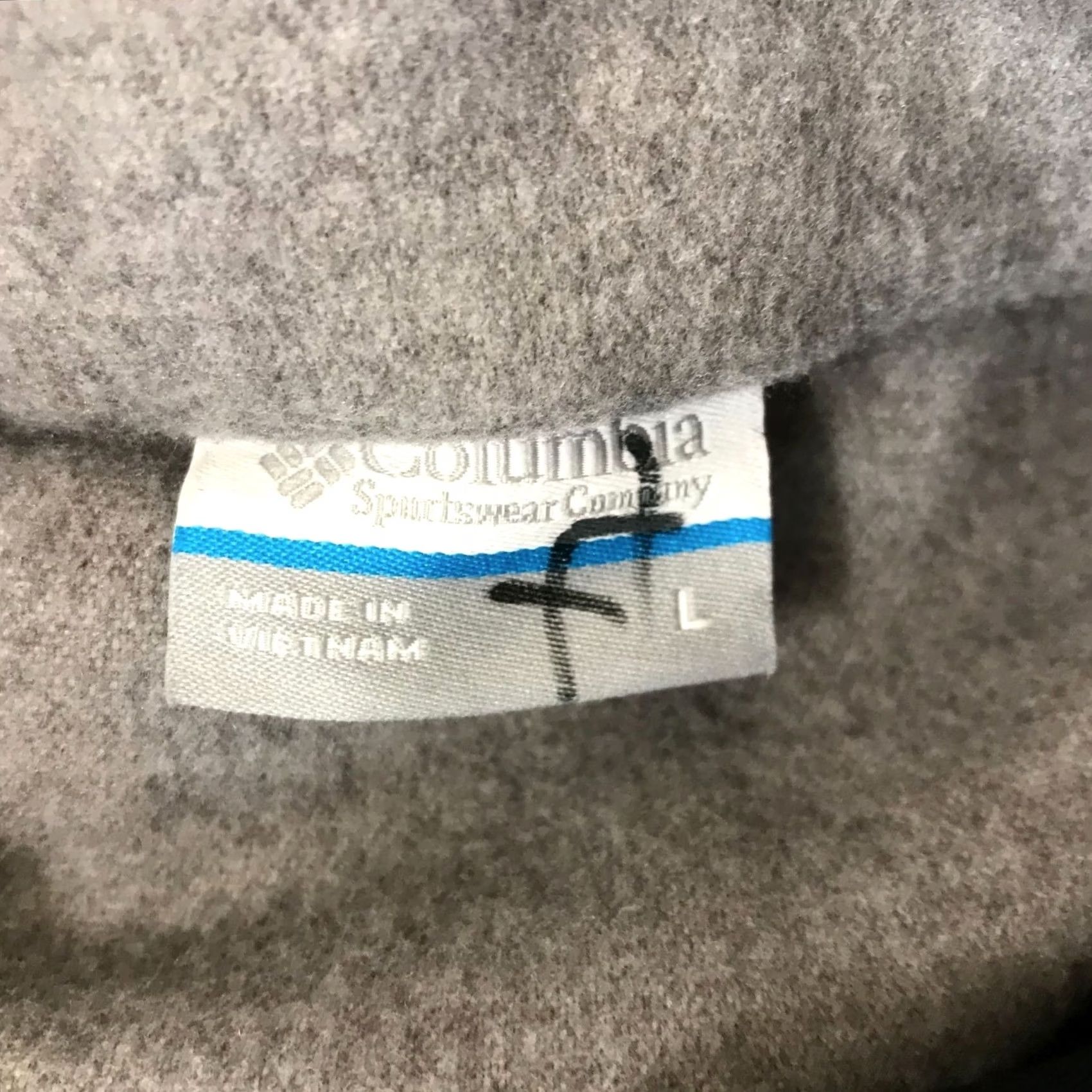 Vintage COLUMBIA Womens Large Gray Black Button Up Shacket Shirt Jacket Size L / US 10 / IT 46 - 7 Thumbnail