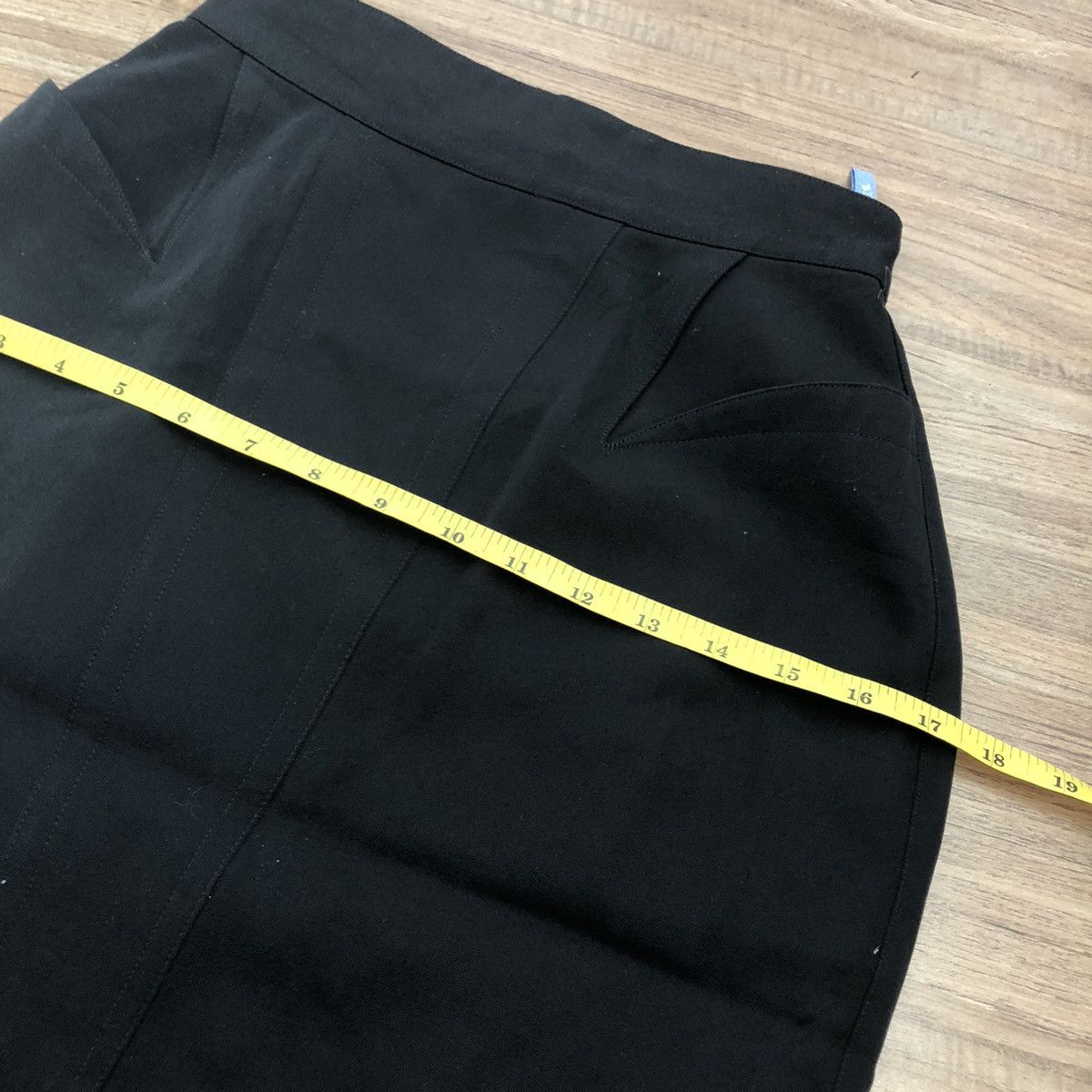 Thierry Mugler × Vintage Vintage Thierry Mugler Wool Skirts Size 24" / US 00 / IT 34 - 10 Thumbnail
