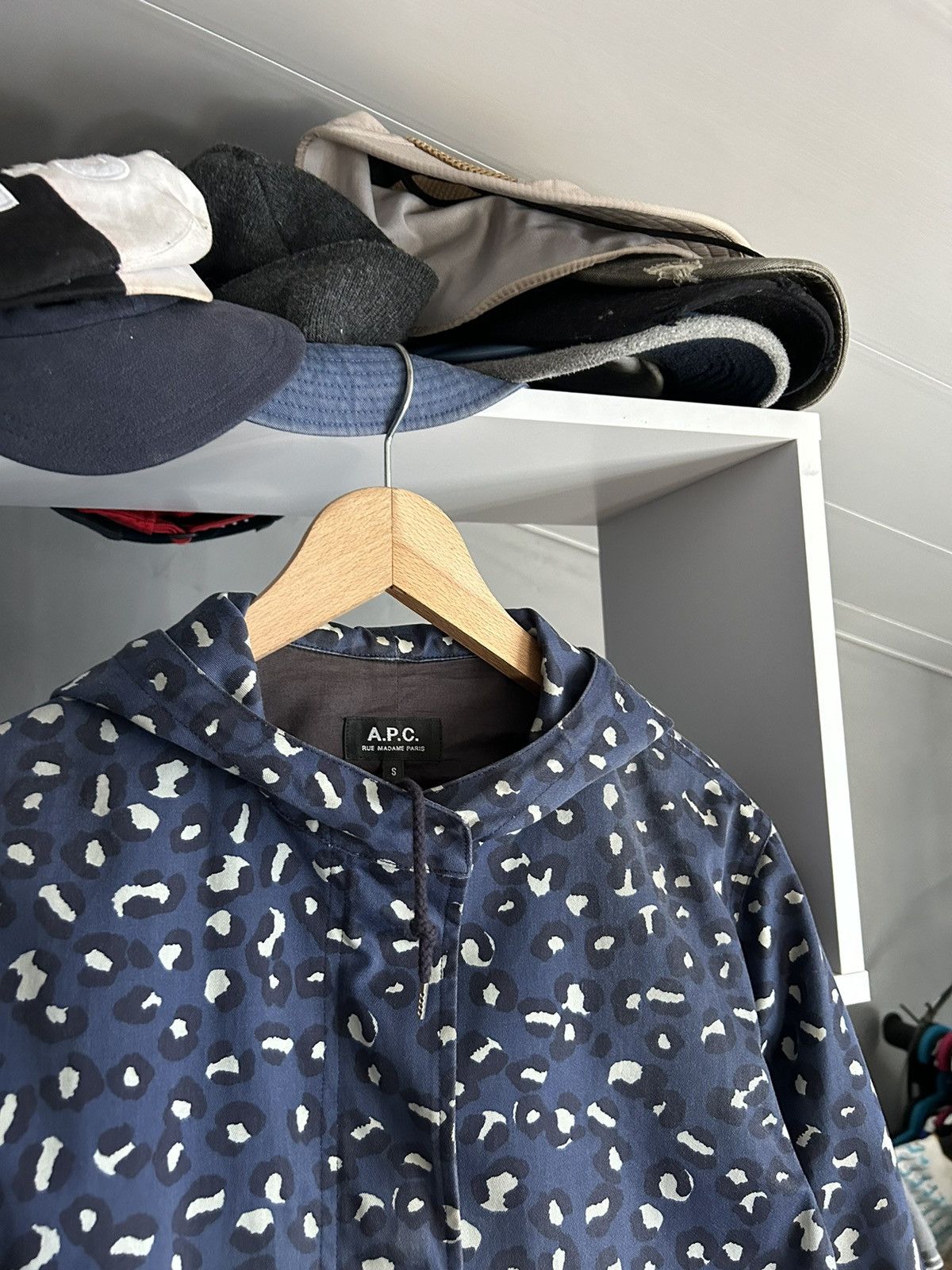 A.P.C. Apc blue camo jacket Size US S / EU 44-46 / 1 - 2 Thumbnail