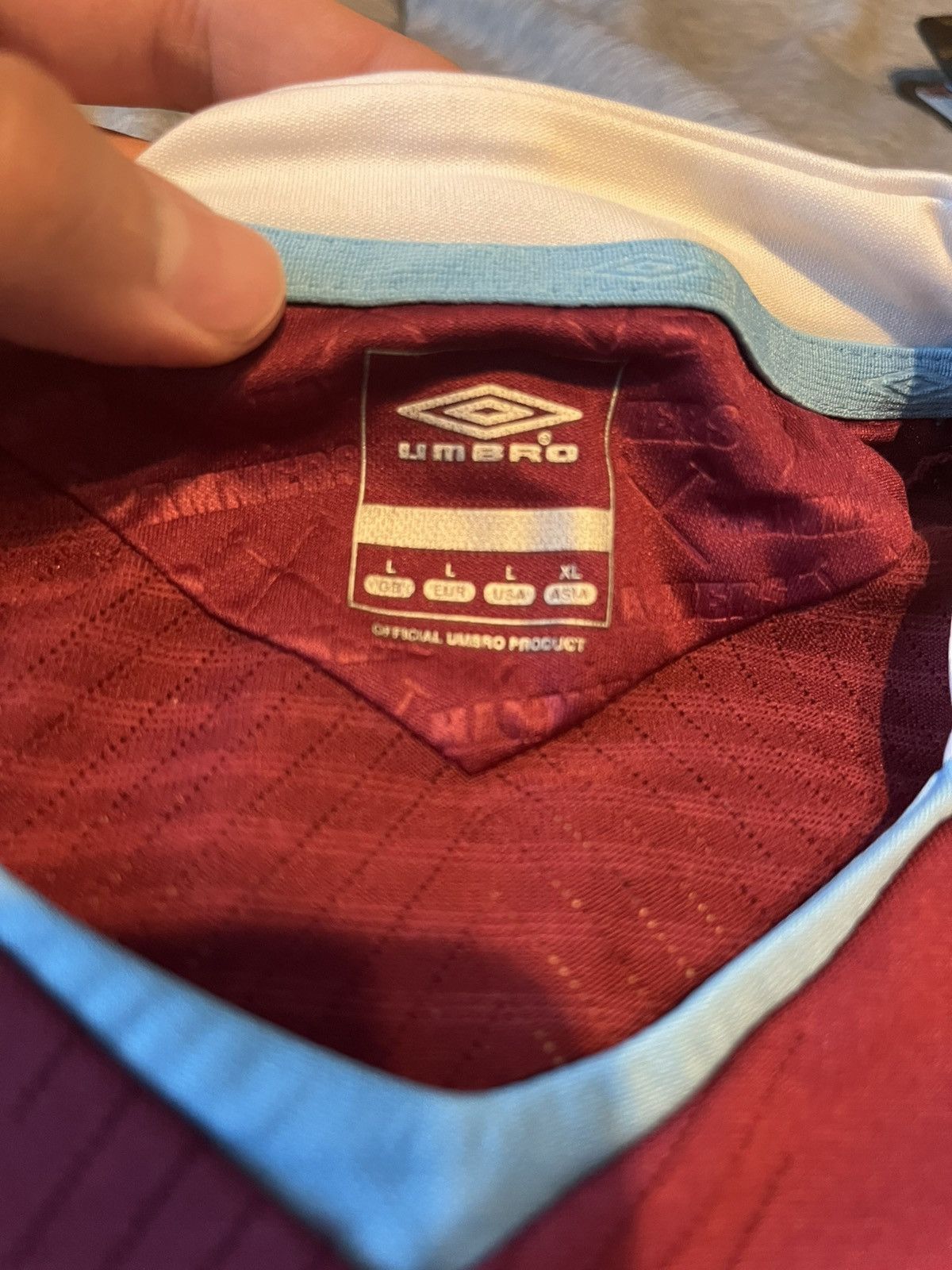 Umbro × Vintage Vintage West Ham United Jersey Size US L / EU 52-54 / 3 - 3 Thumbnail