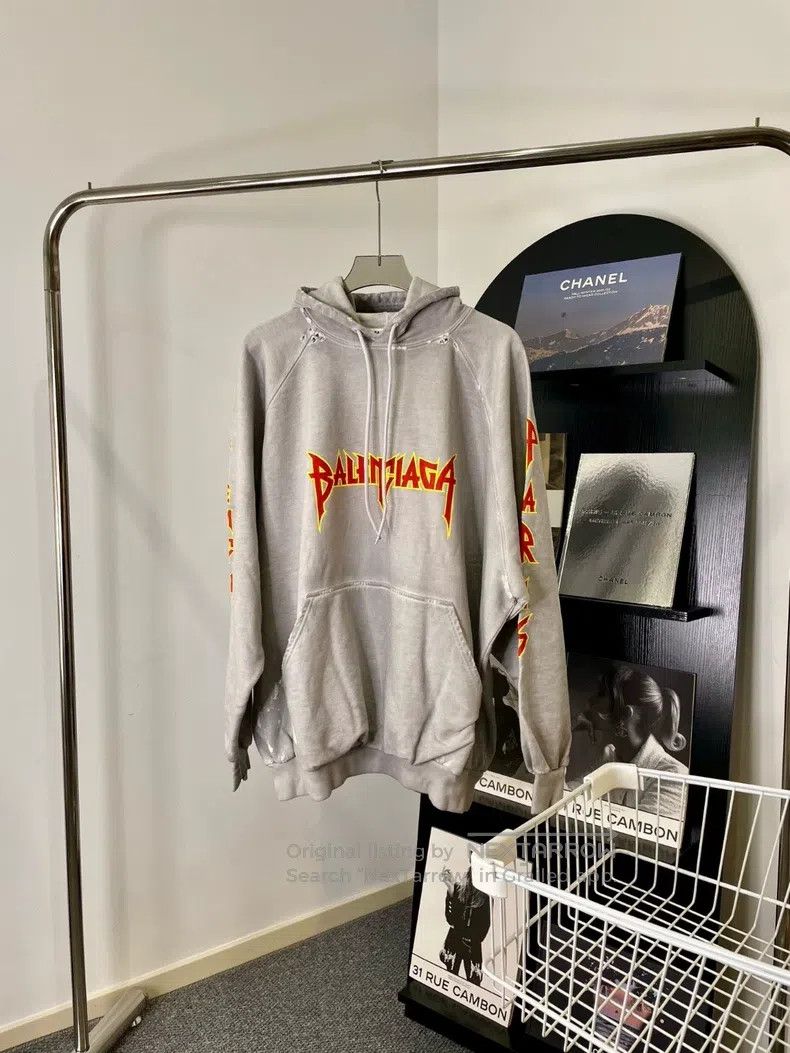 Balenciaga Balenciaga hoodie Size US S / EU 44-46 / 1 - 1 Thumbnail