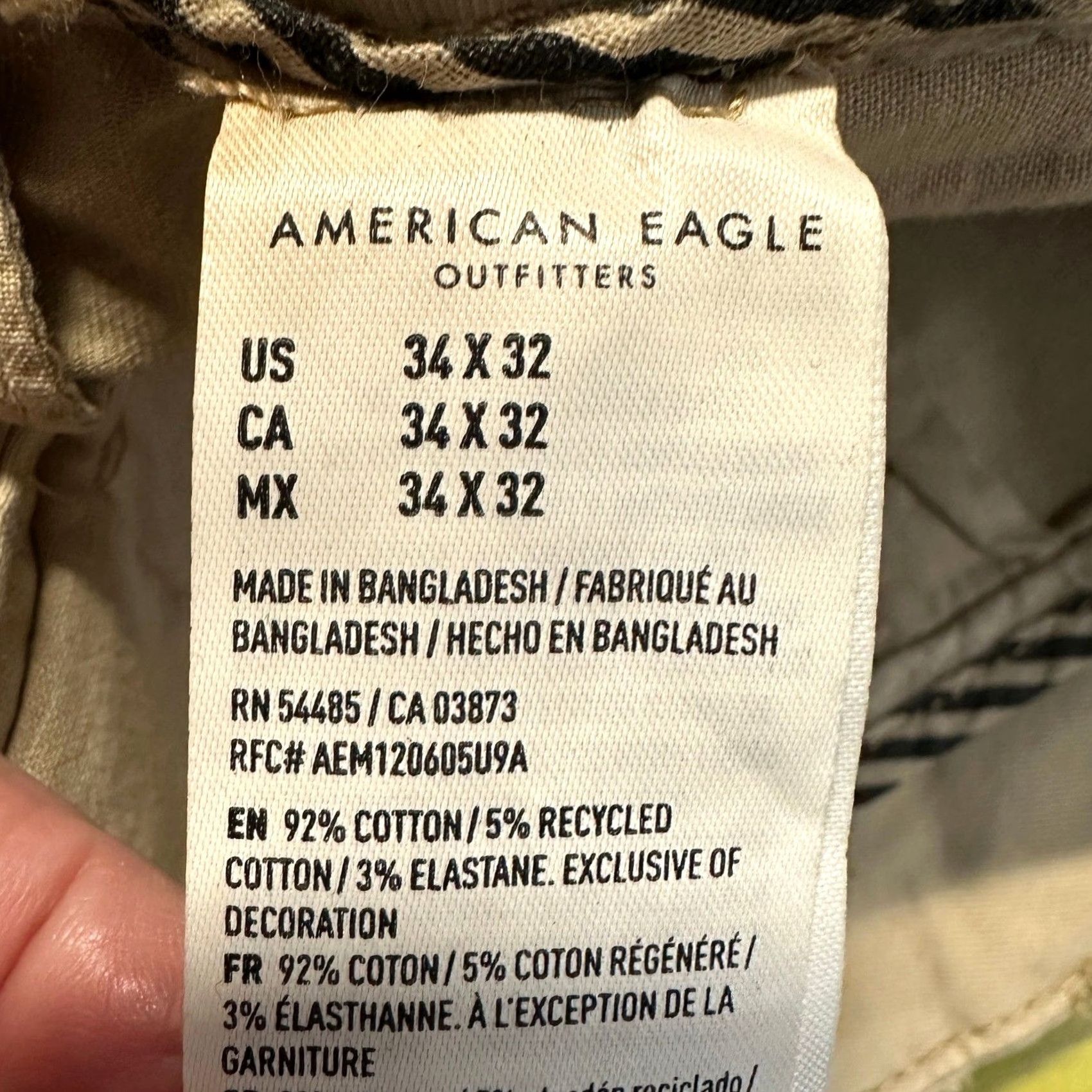 American Eagle Outfitters VINTAGE N/A Size US 34 / EU 50 - 3 Thumbnail