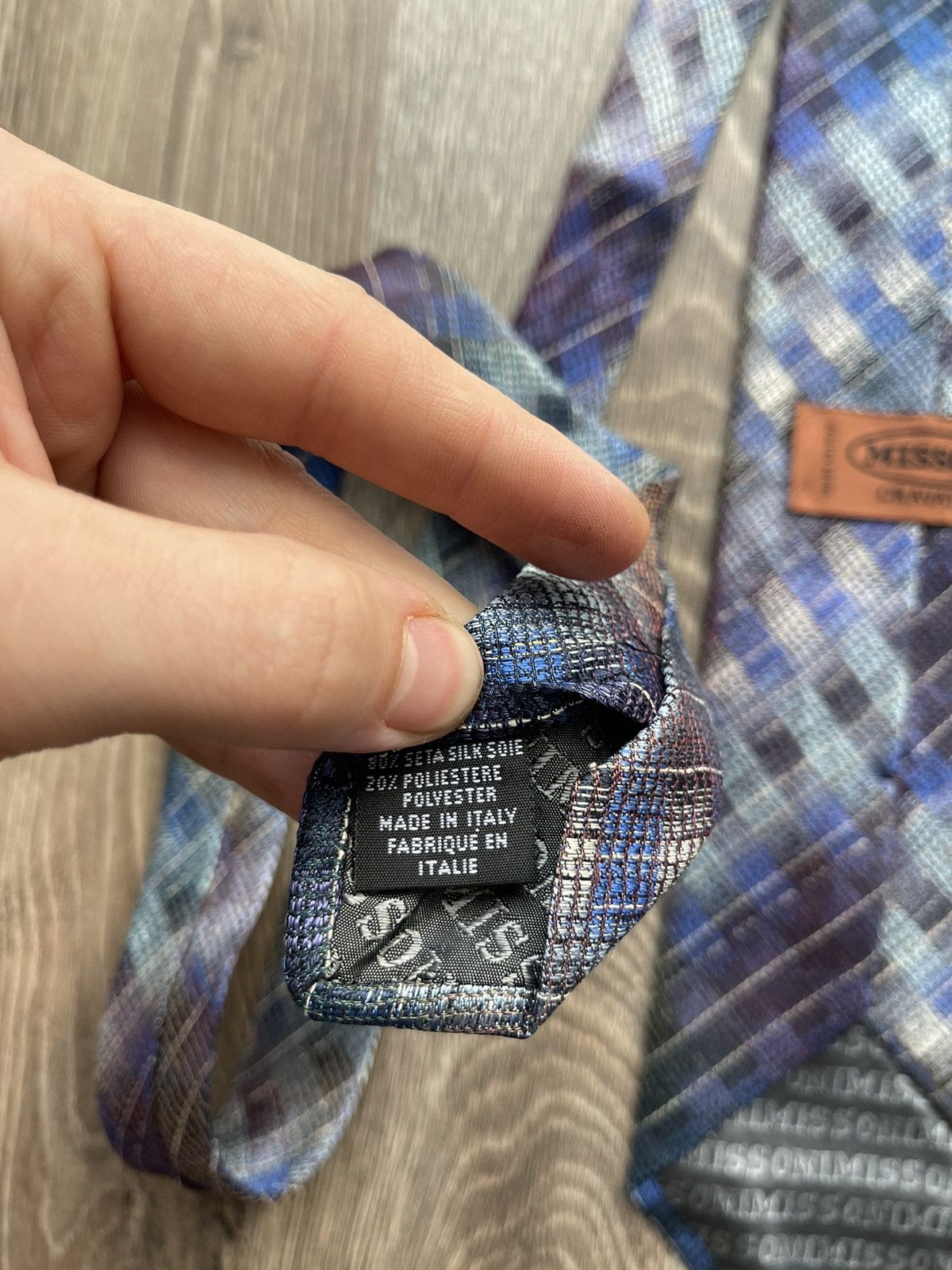 Missoni × Vintage Vintage Missoni Silk Tie Size ONE SIZE - 5 Thumbnail