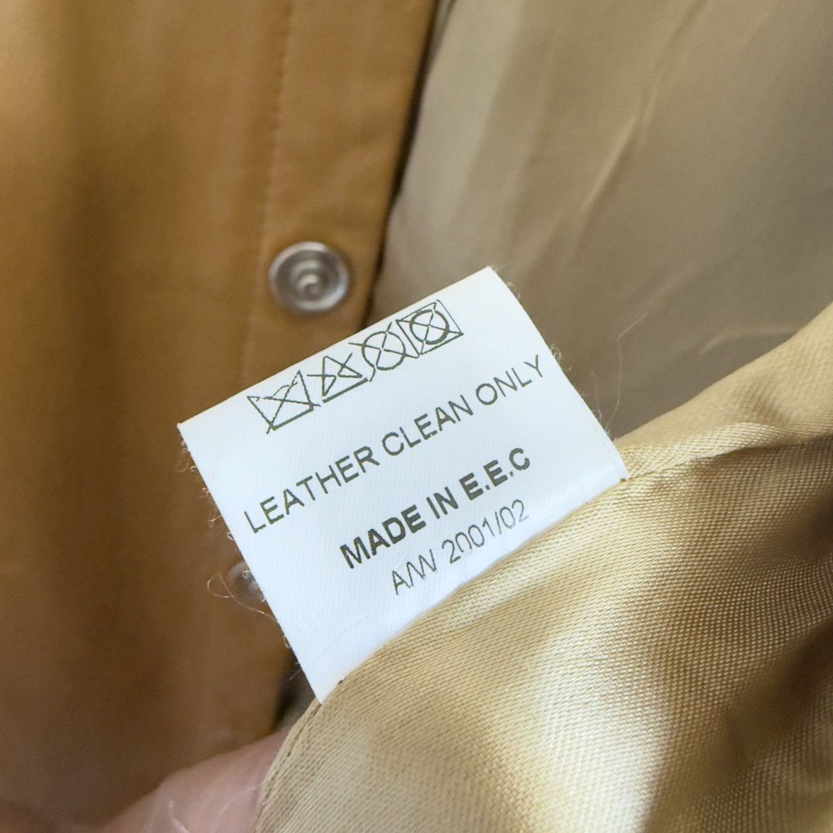 Christophe Lemaire Christophe lemaire leather 2001 jacket Size US M / EU 48-50 / 2 - 10 Thumbnail