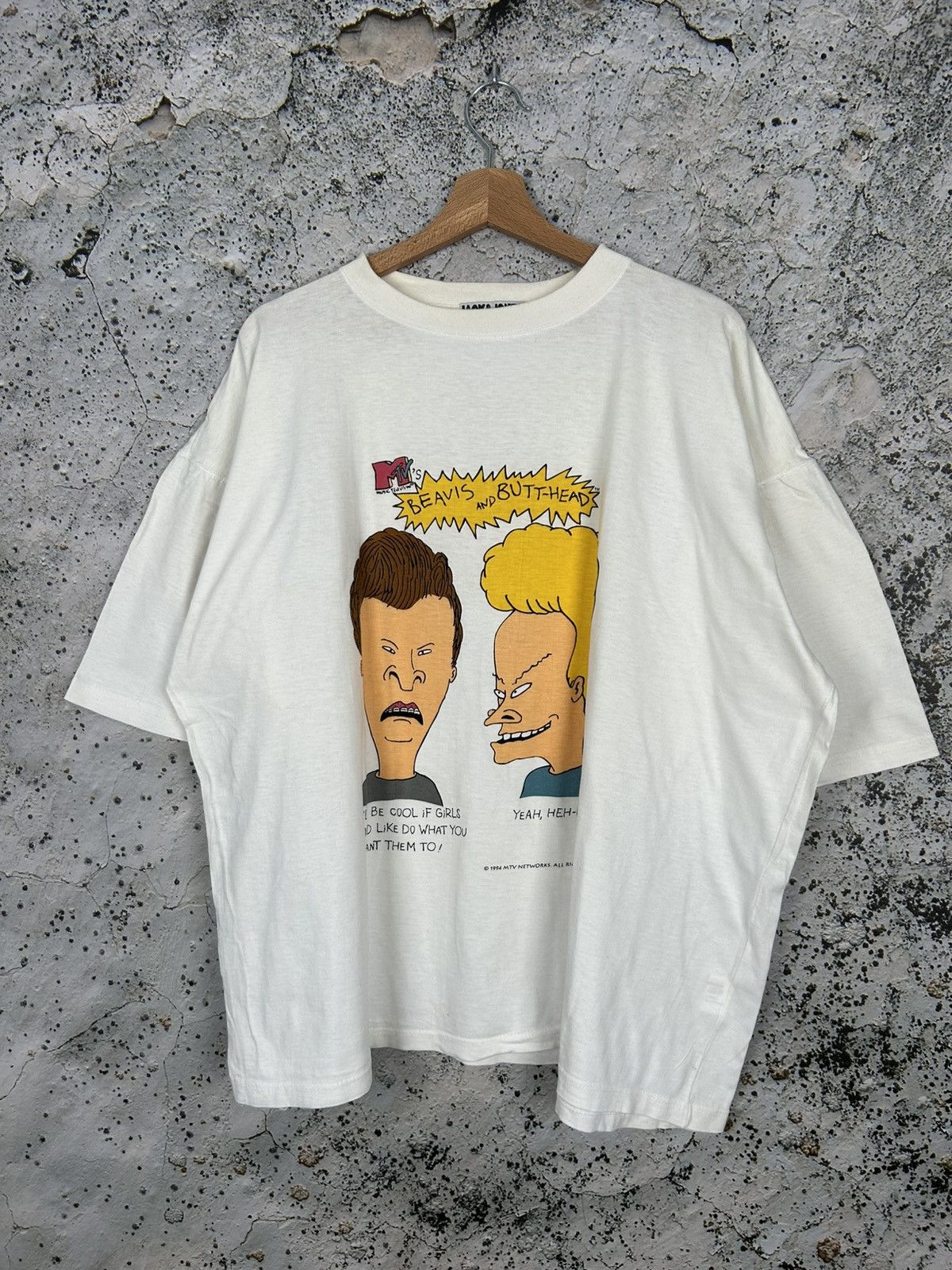 Mtv Vintage Beavis and Butthead MTV 1994 Movie Graphic Archive Size US XL / EU 56 / 4 - 1 Thumbnail