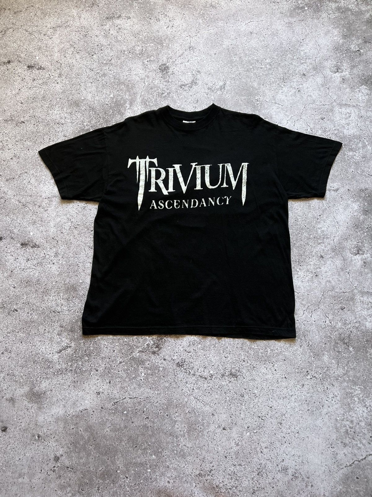 Band Tees × Vintage Vintage 2006 Trivium Ascendancy Tour Metal Band T-shirt Size US L / EU 52-54 / 3 - 1 Thumbnail