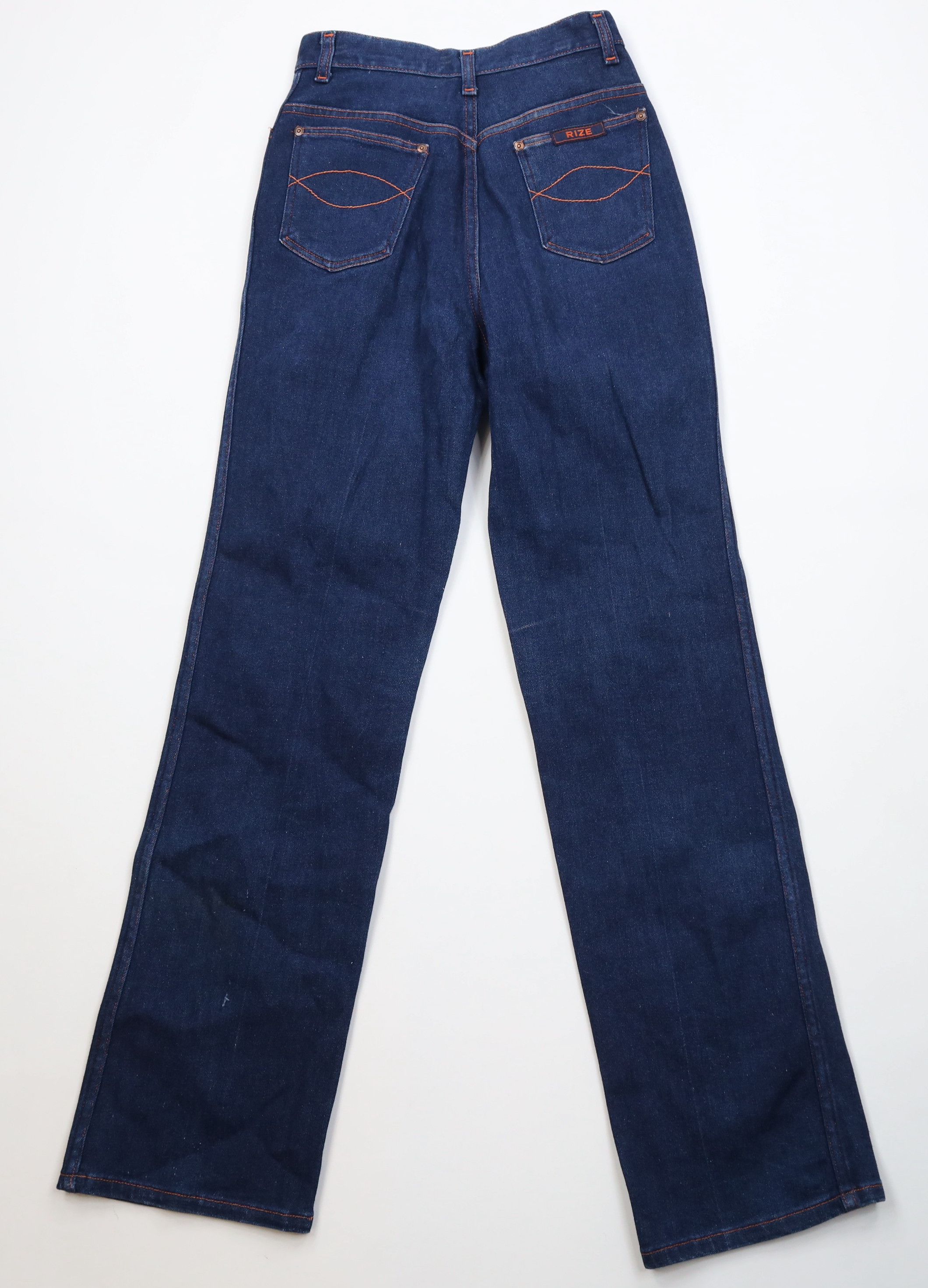 Vintage Vintage 70s Streetwear Flared Wide Leg Denim Jeans Blue USA Size 34" / US 12 / IT 48 - 9 Thumbnail