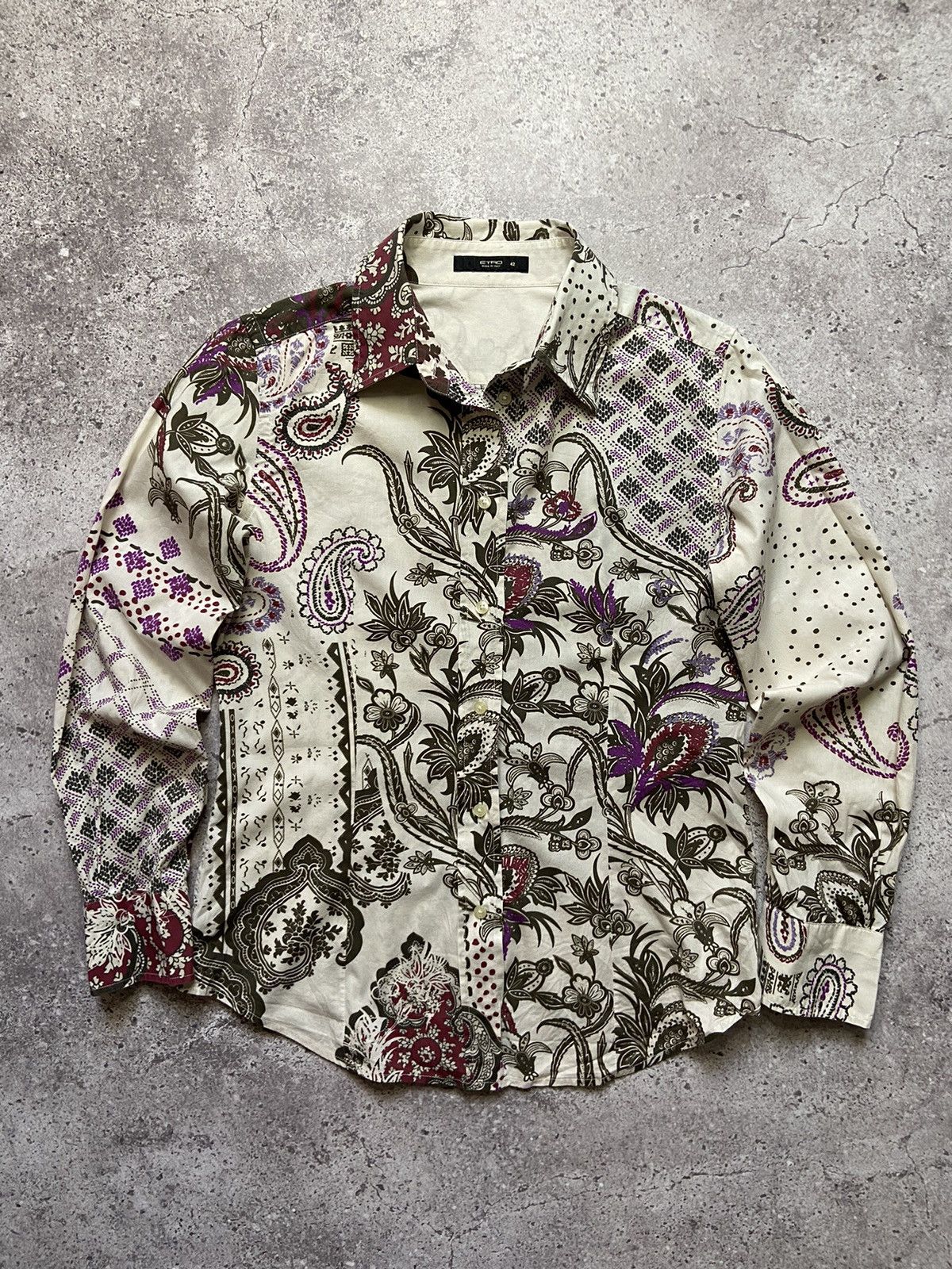 Etro Etro Milano Printed Shirt Size M / US 6-8 / IT 42-44 - 1 Thumbnail