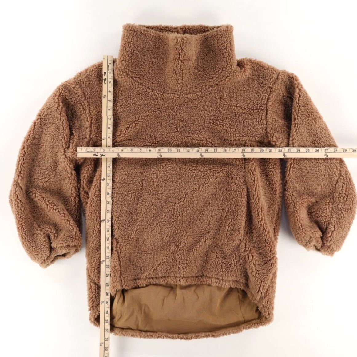 Lululemon Lululemon Warmth Restore Long Pullover Women's Tan 10 Sweater Shirt Mock Long Sleeve Regular Fit Vintage N/A Size L / US 10 / IT 46 - 3 Thumbnail