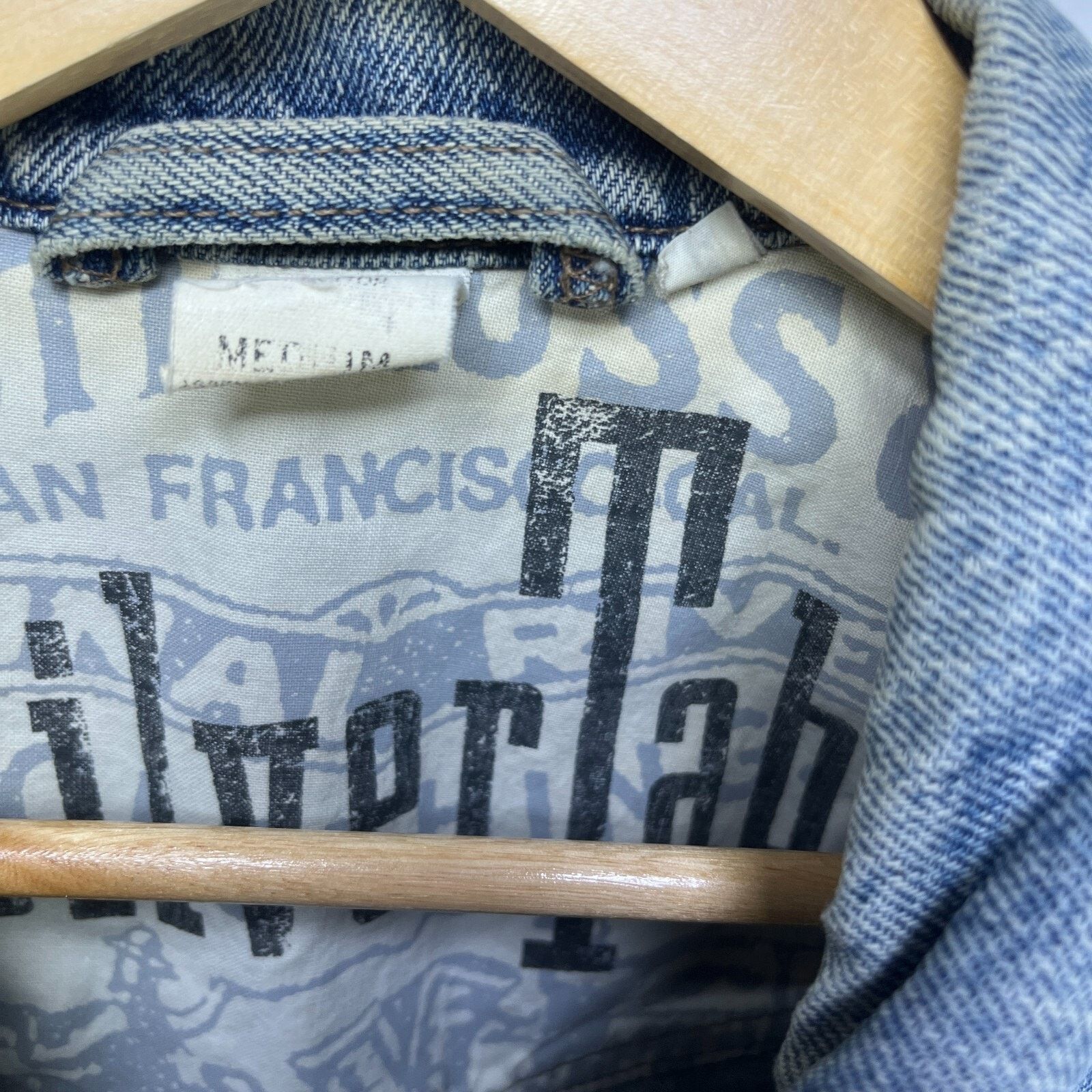 Levi's × Vintage Vintage 90s Levis Silver Tab Denim Vest Jacket Medium Size US M / EU 48-50 / 2 - 6 Thumbnail