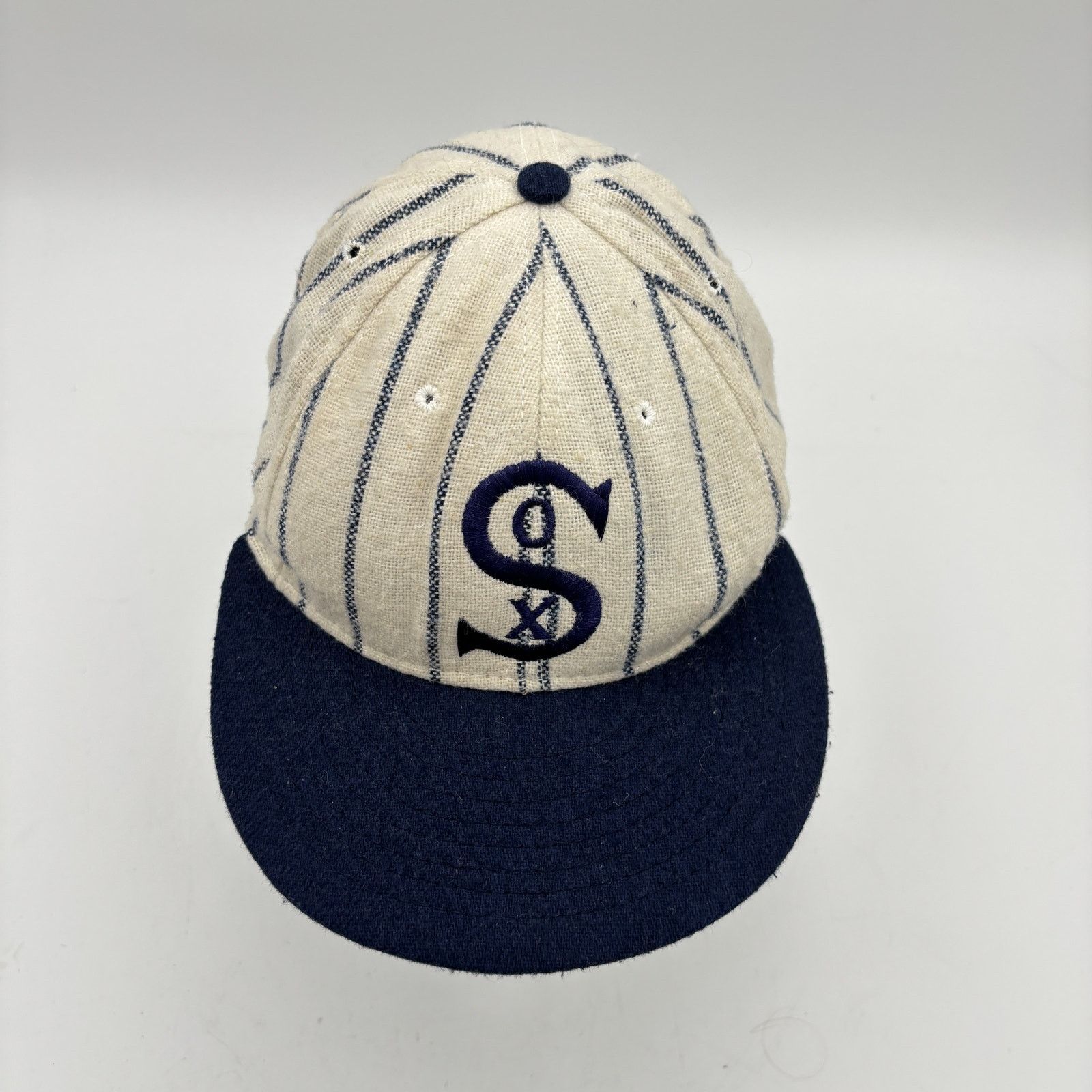 American Needle × MLB × Vintage VTG American Needle Chicago White Sox Wool Baseball Hat 71/8 Size ONE SIZE - 6 Thumbnail