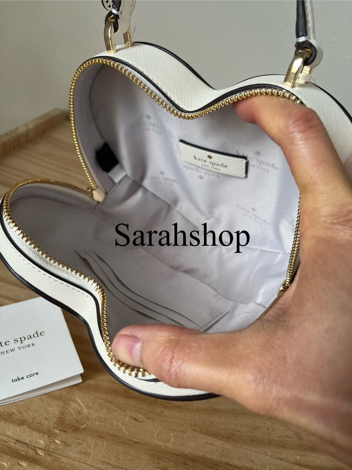 Kate Spade Kate Spade Love Shack Perforated Heart Crossbody Size ONE SIZE - 10 Thumbnail