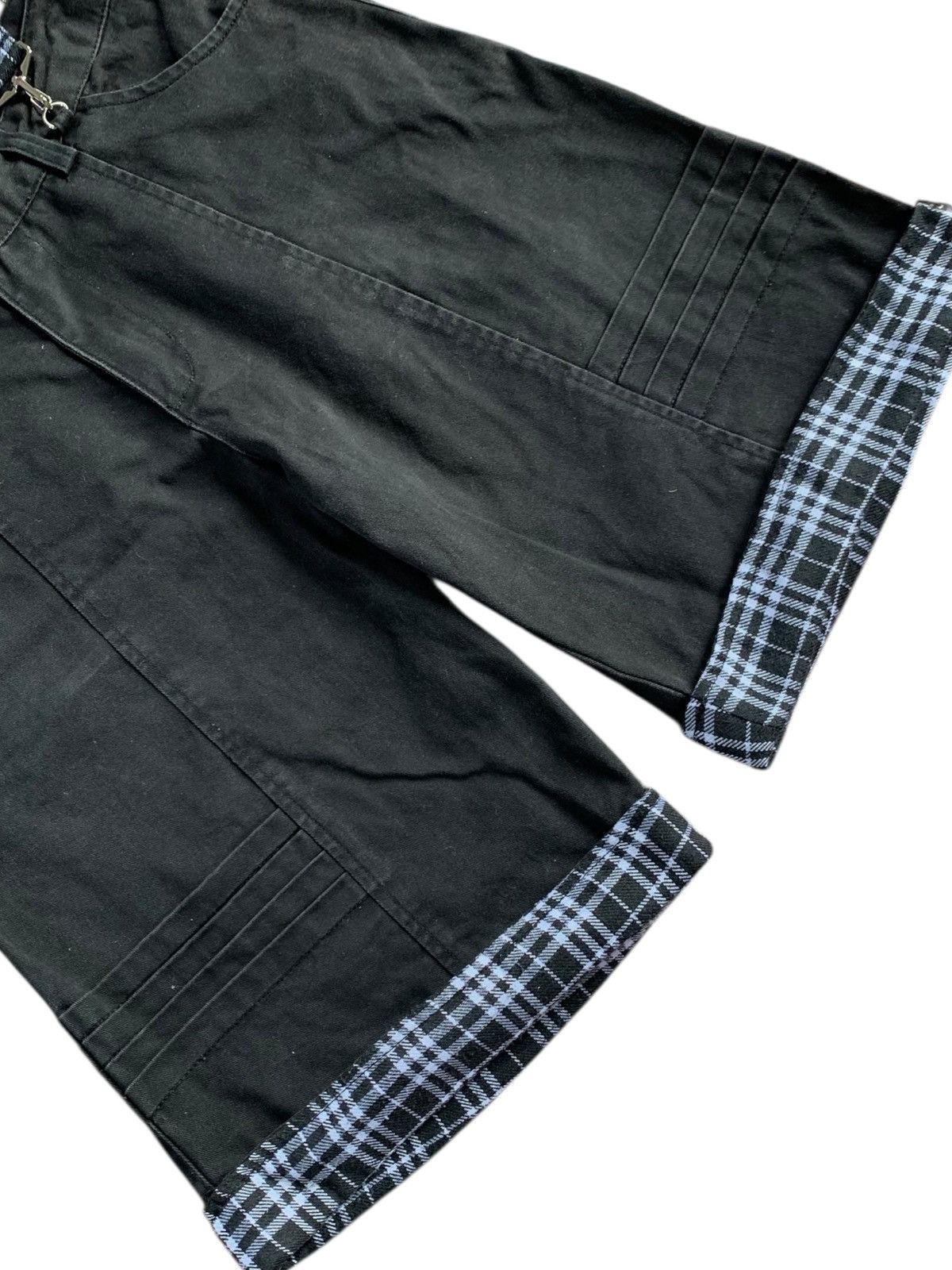 Seditionaries 00s Gothic Deorart plaid striped short Size US 29 - 5 Thumbnail