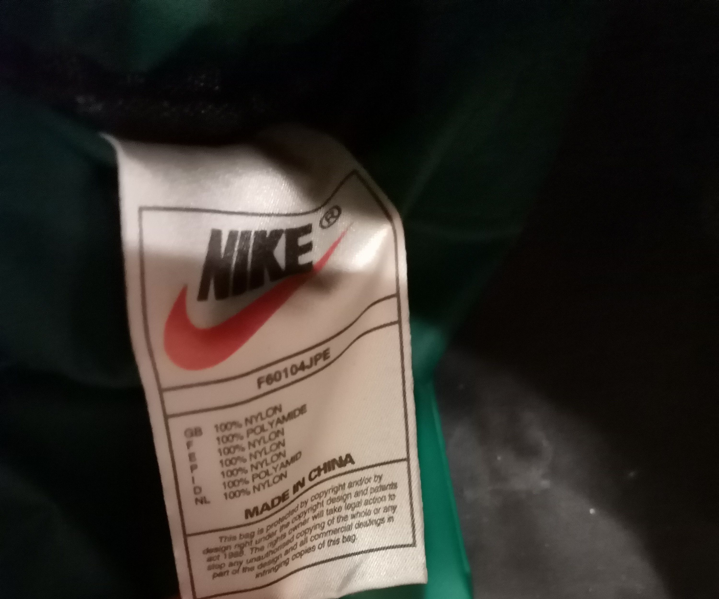 Nike Vintage Nike Duffle Bag Size ONE SIZE - 2 Thumbnail