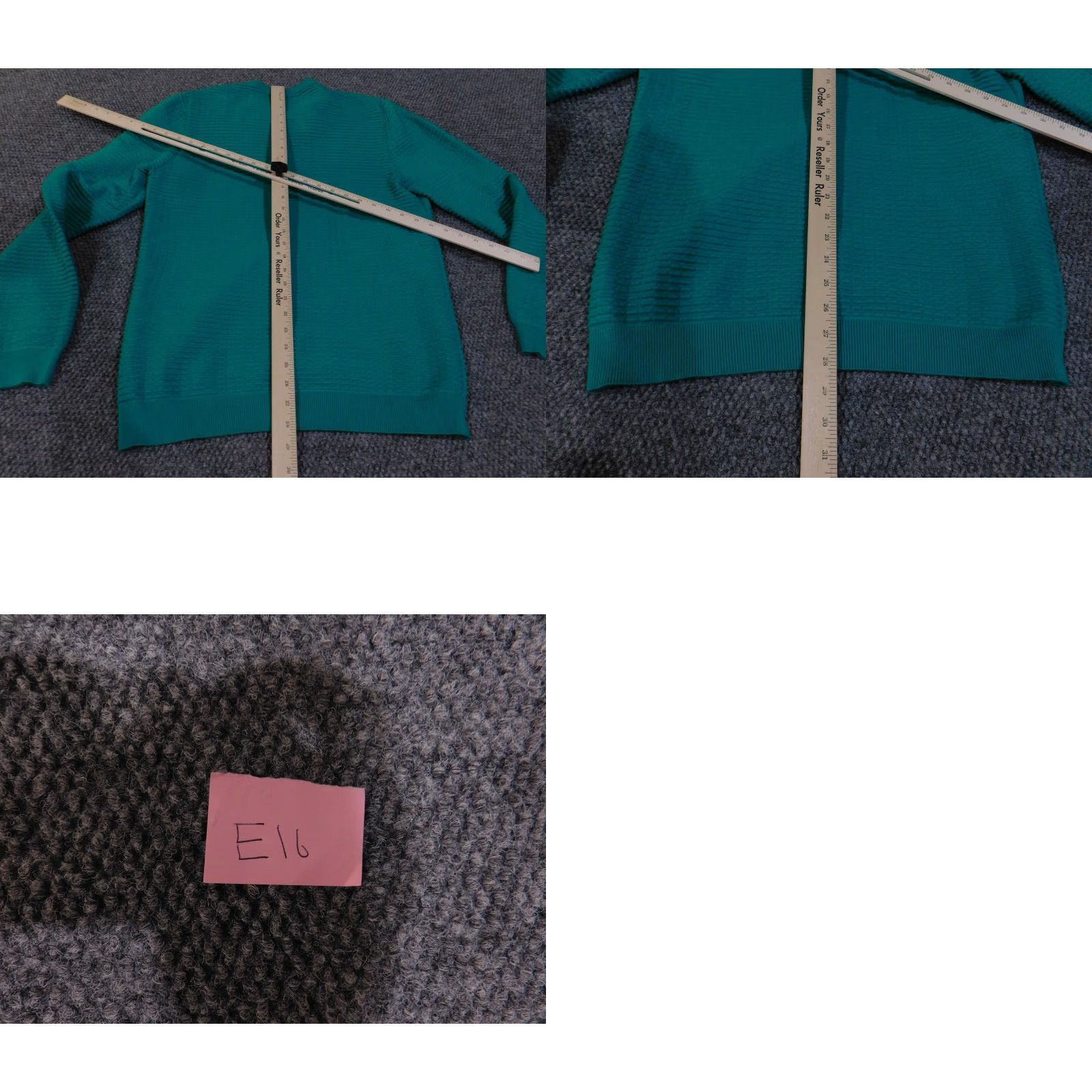 Zara Zara Man Sweater Mens XL Green Crewneck Textured Knit Pullover Casual Size US XL / EU 56 / 4 - 9 Thumbnail
