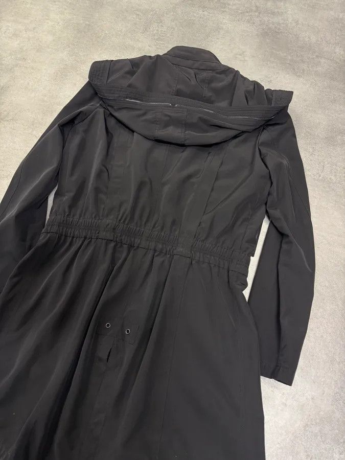 Emporio Armani FW2012 Emporio Armani Full Zip Black Nylon Long Jacket Size US S / EU 44-46 / 1 - 8 Thumbnail