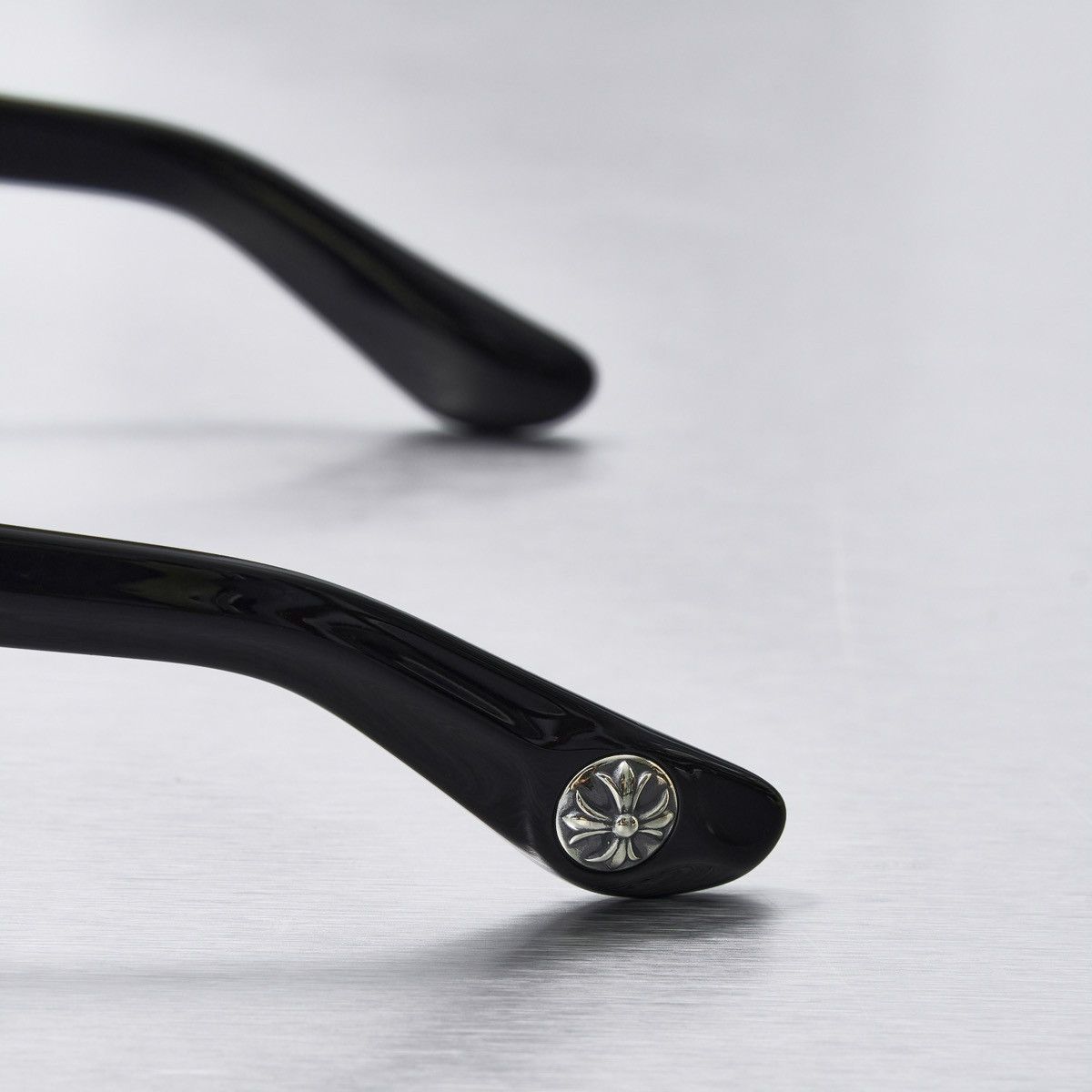 Chrome Hearts CHROME HEARTS TRITITSAGAIN BLACK GLASSES Size ONE SIZE - 4 Thumbnail