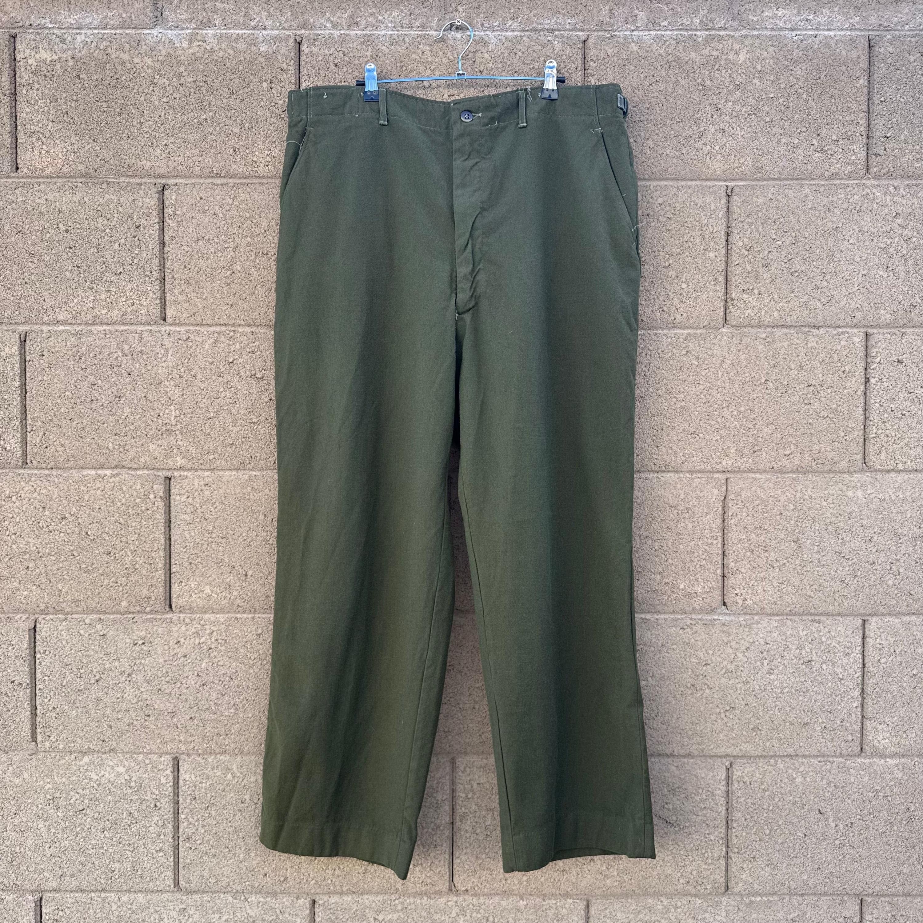 Vintage 50's US Military Wool Field M-51 Trousers Size US 38 / EU 54 - 1 Thumbnail