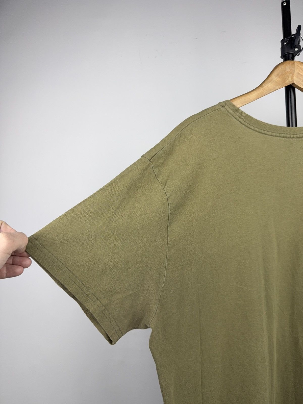 Polo Ralph Lauren 90s Polo Ralph Lauren Olive Vintage Graphic Eagle Tee XL Size US XL / EU 56 / 4 - 13 Thumbnail