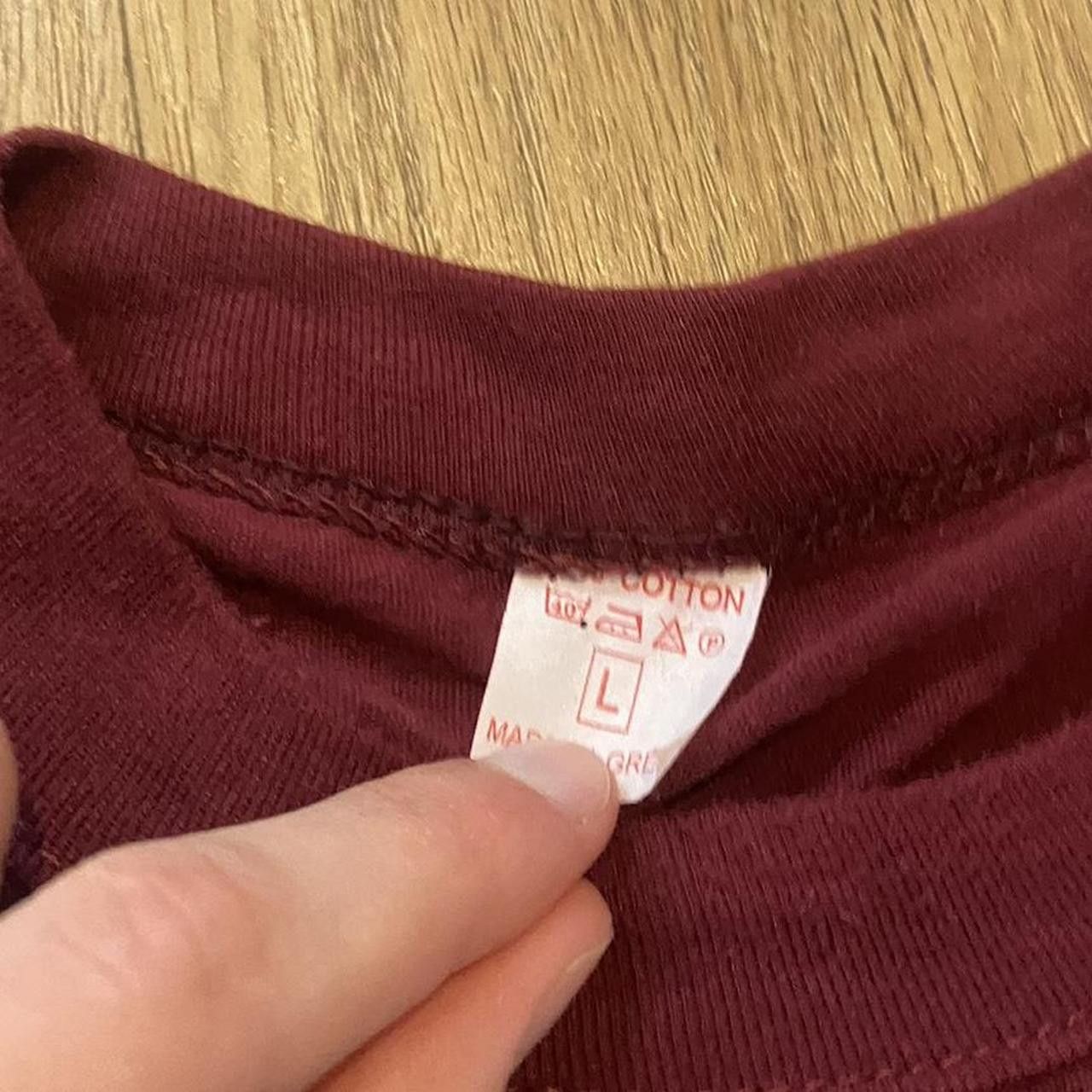 Other Burgundy Greek Islands Zakythos cotton t-shirt Vintage Size US L / EU 52-54 / 3 - 4 Thumbnail