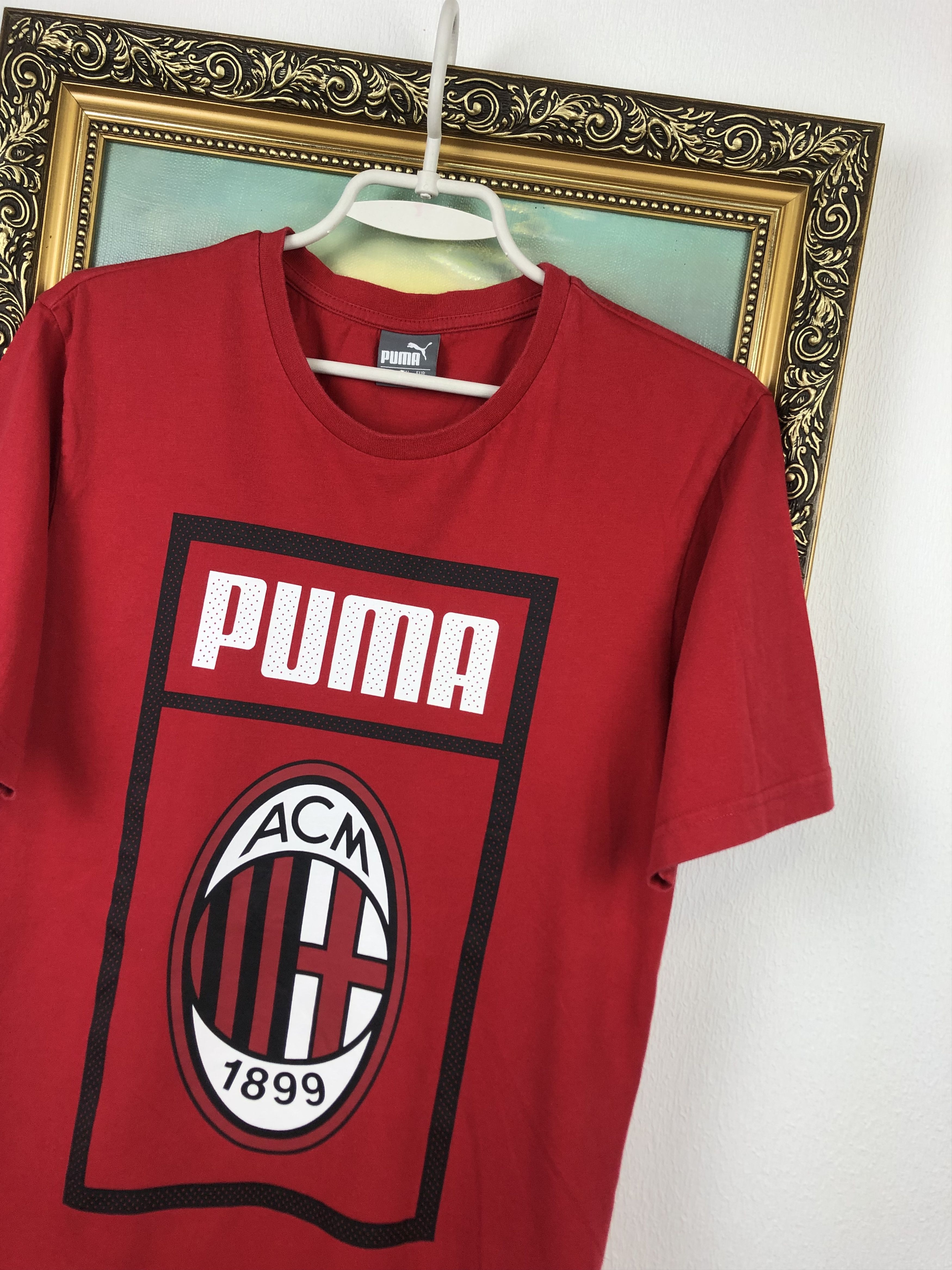Other Puma AC Milan Football Soccer Shirt Tee Size US M / EU 48-50 / 2 - 3 Thumbnail