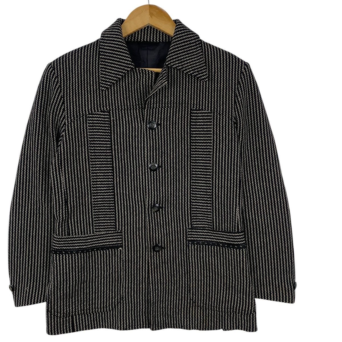 Vintage Vintage RUBIN KOYO CLOTHING Houndstooth Pattern Coat Blazer Size S / US 4 / IT 40 - 5 Thumbnail