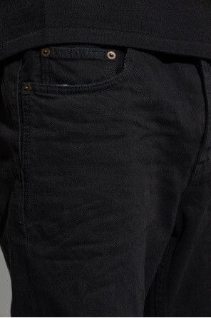 Saint Laurent Paris o1s1wg110925 757190 Baggy Denim Jeans in Carbon in Black Size US 31 - 4 Thumbnail