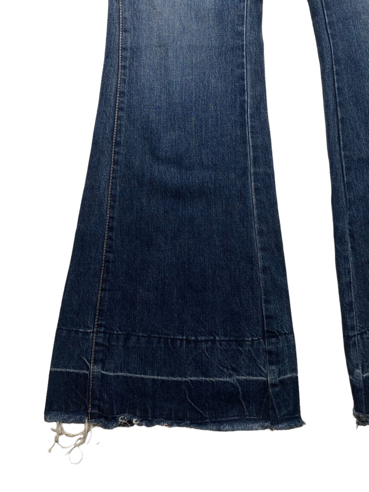 GOSTAR DE FUGA 2000s Shel’tter - Super Flared Denim Pants Size US 28 / EU 44 - 6 Thumbnail
