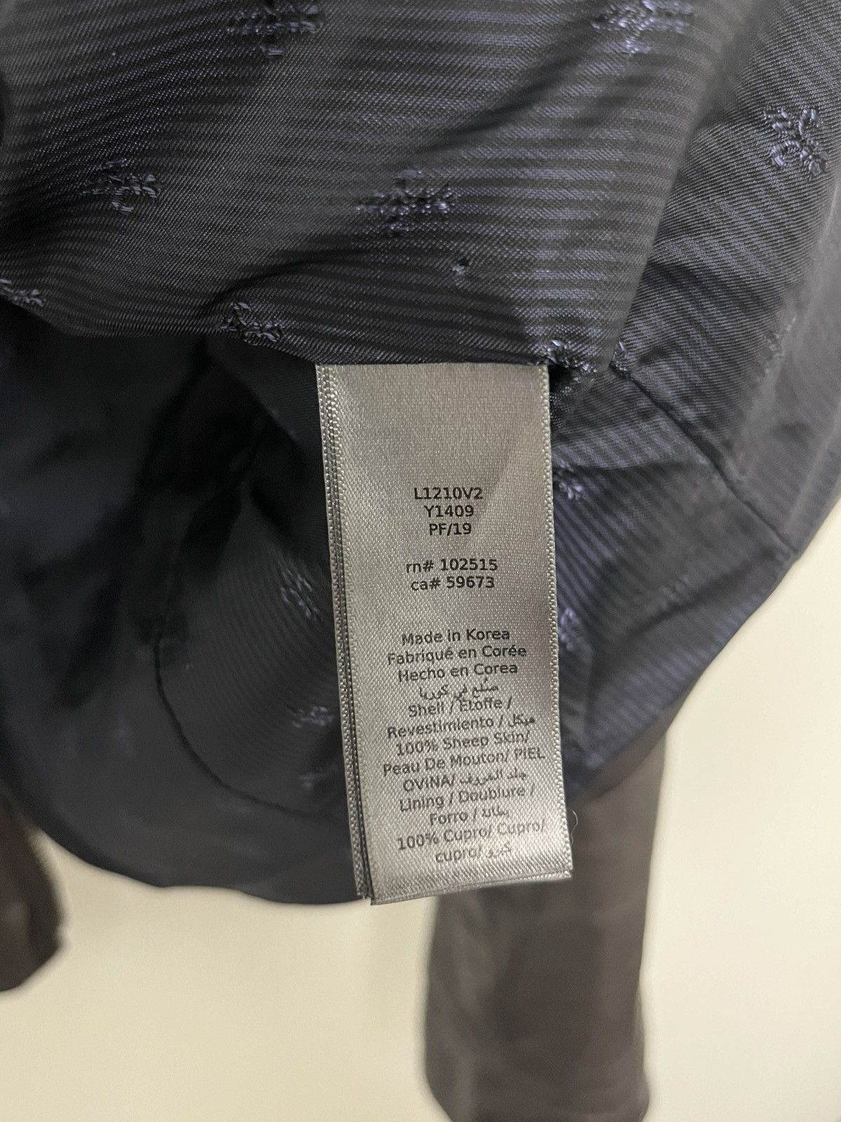 John Varvatos Zip Front Biker Jacket. 52 Size US L / EU 52-54 / 3 - 8 Thumbnail