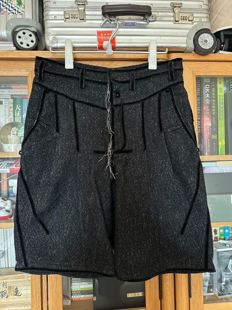 Number (N)ine Number(n)ine Wool Blend Cropped Shorts Size US 36 / EU 52 - 1 Thumbnail