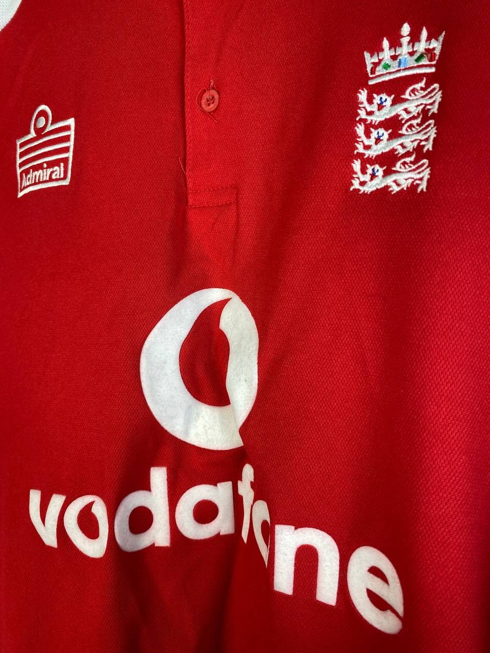 Vintage England Cricket National Team 04 World Cup Jersey Admiral Size US XL / EU 56 / 4 - 2 Thumbnail