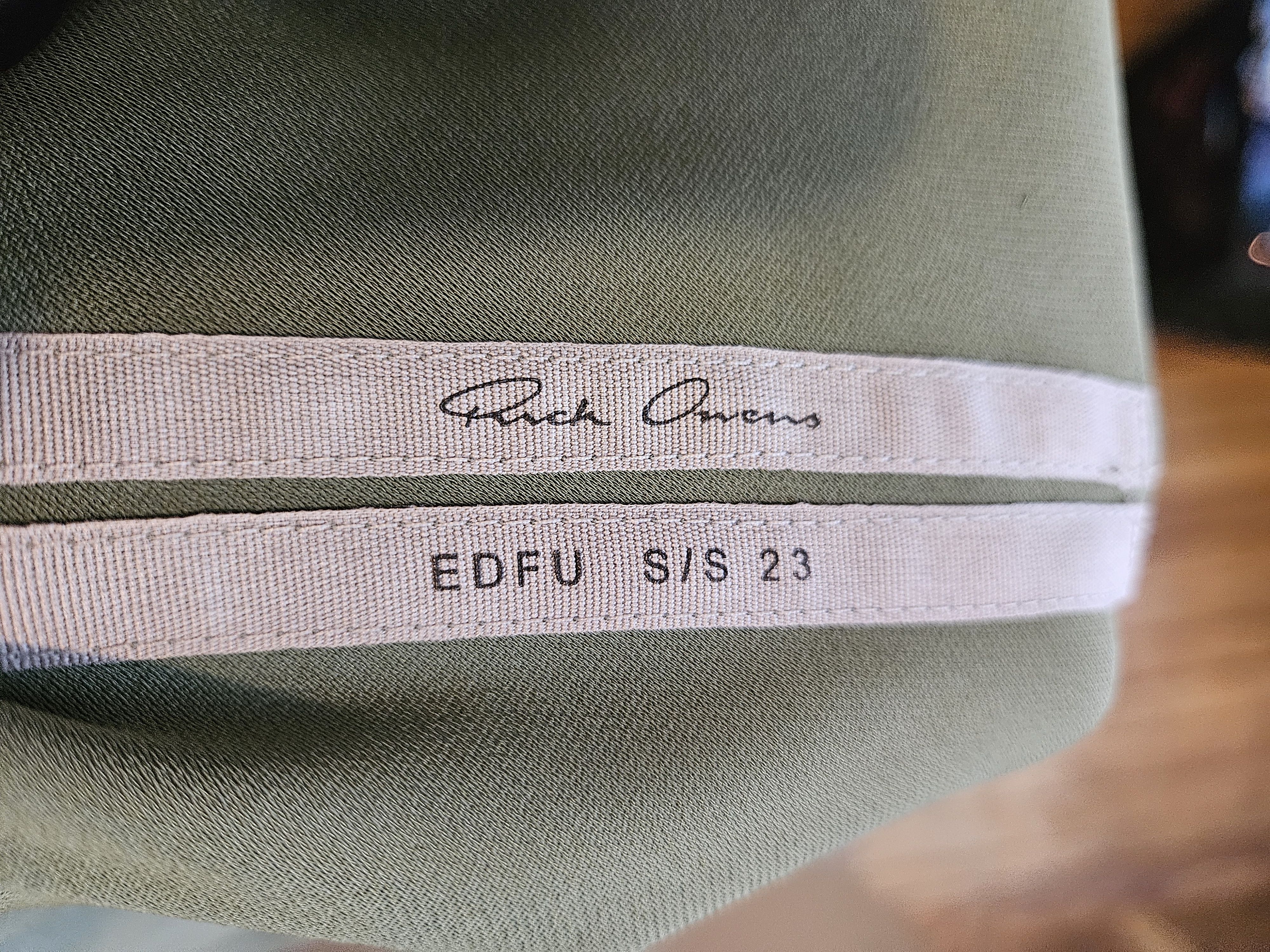 Rick Owens NWT Rick Owens Elegant Moss Green Slip Dress Size M / US 6-8 / IT 42-44 - 6 Thumbnail