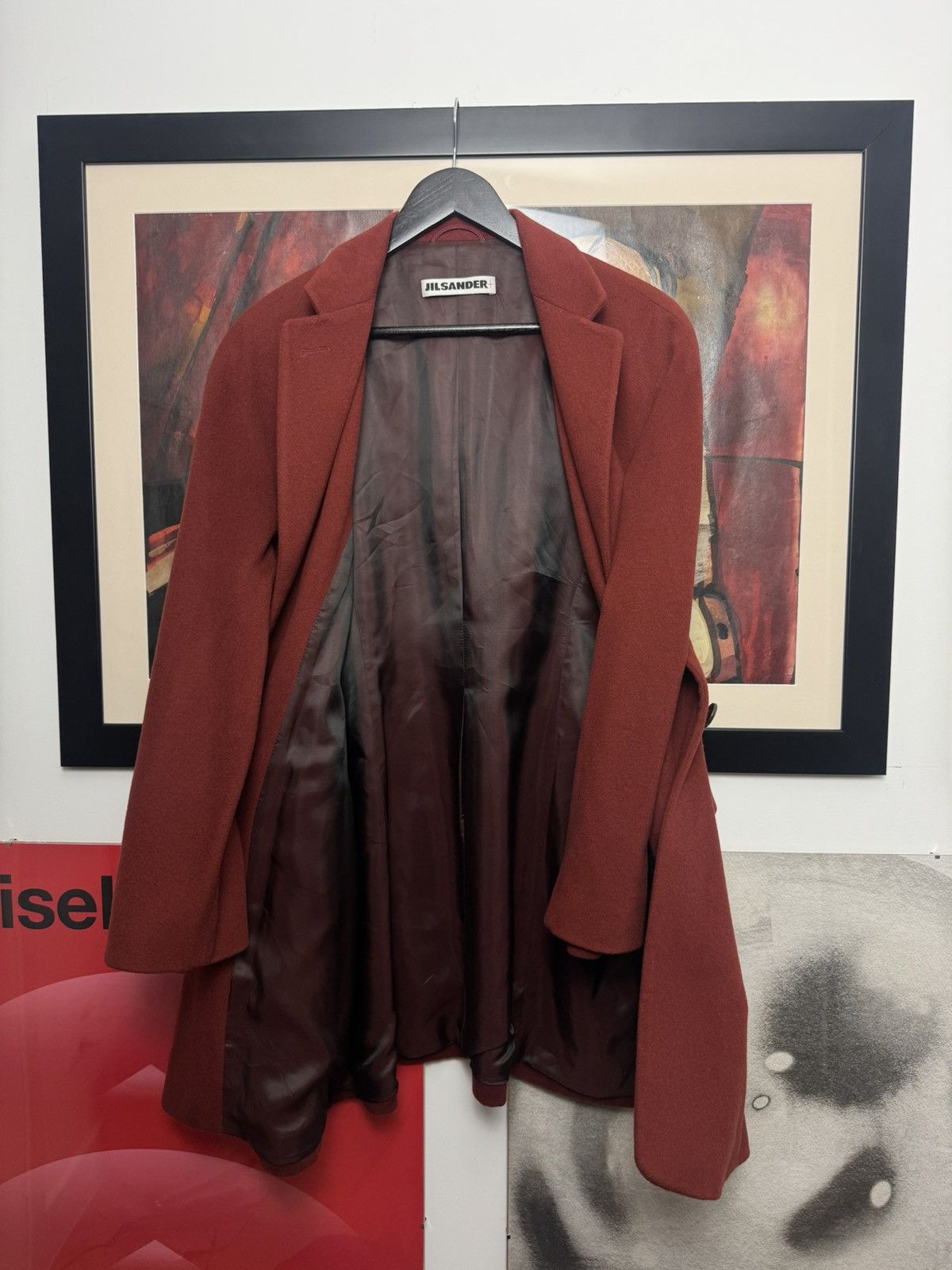 Jil Sander Jil Sander Wool Coat Jacket Designer Luxury High End Rare Size M / US 6-8 / IT 42-44 - 3 Thumbnail