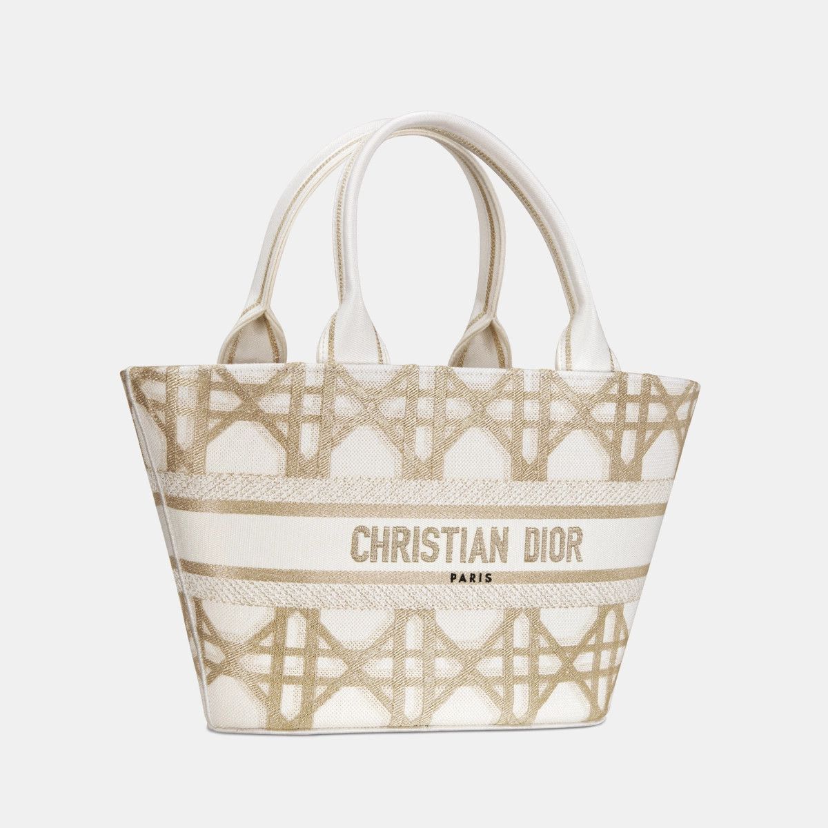 Dior o1bcso1str0226 Size:OS/Hat Bucket Bag in White/Golden Size ONE SIZE - 1 Thumbnail