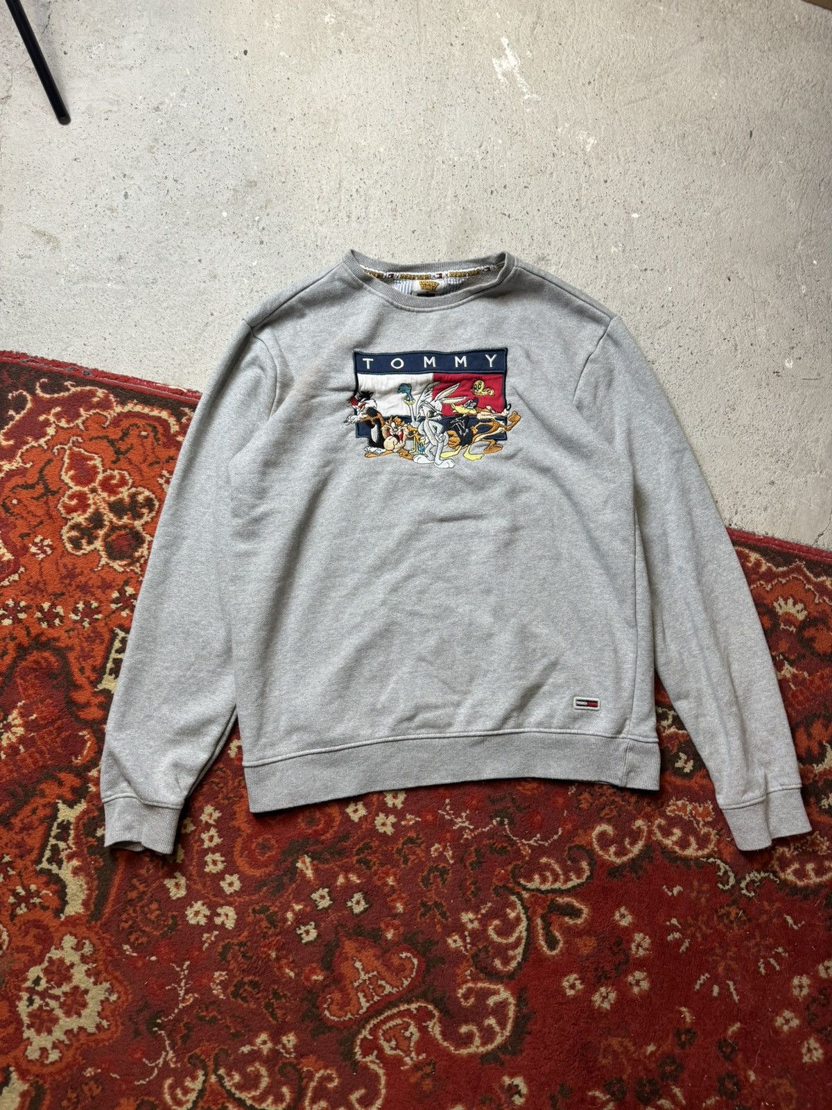 Disney Tommy Hilfiger Vintage Vintage Y2K Tommy Hilfiger Looney Tunes Animal Logo Sweater Grailed