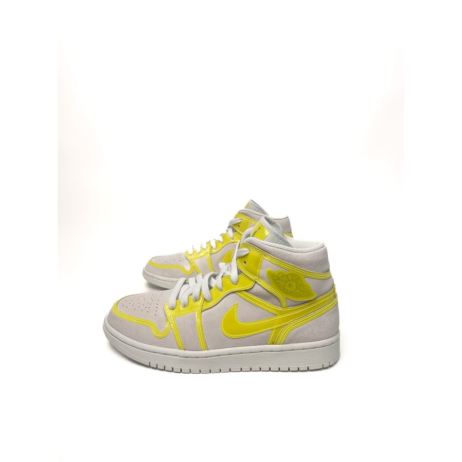 Nike White/Yellow Laser Sneakers Size US 9.5 / IT 39.5 - 5 Thumbnail