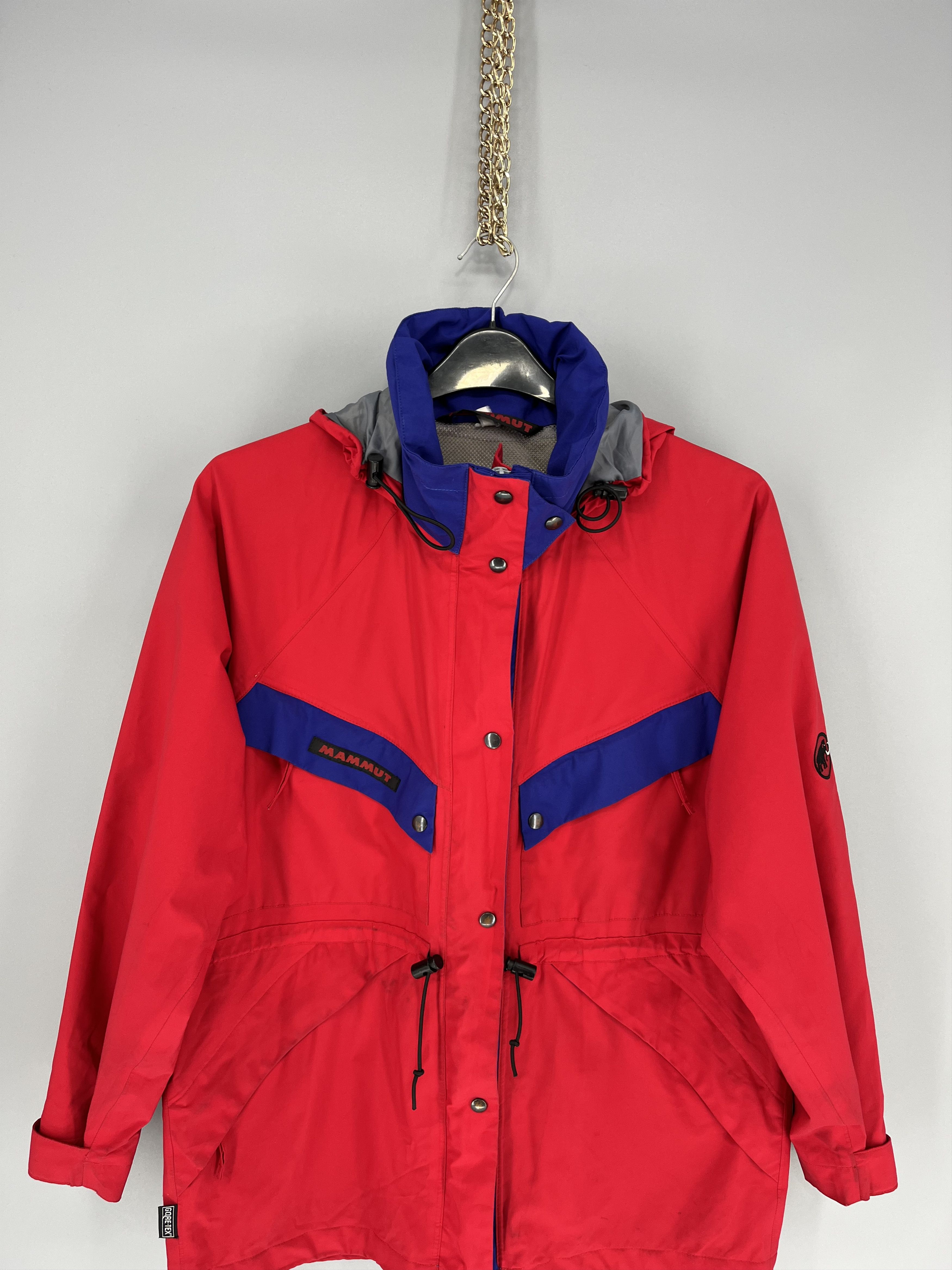 Mammut Vintage Mammut Dry Tech Gore Tex Ski Hooded Heavy Jacket Size US S / EU 44-46 / 1 - 6 Thumbnail