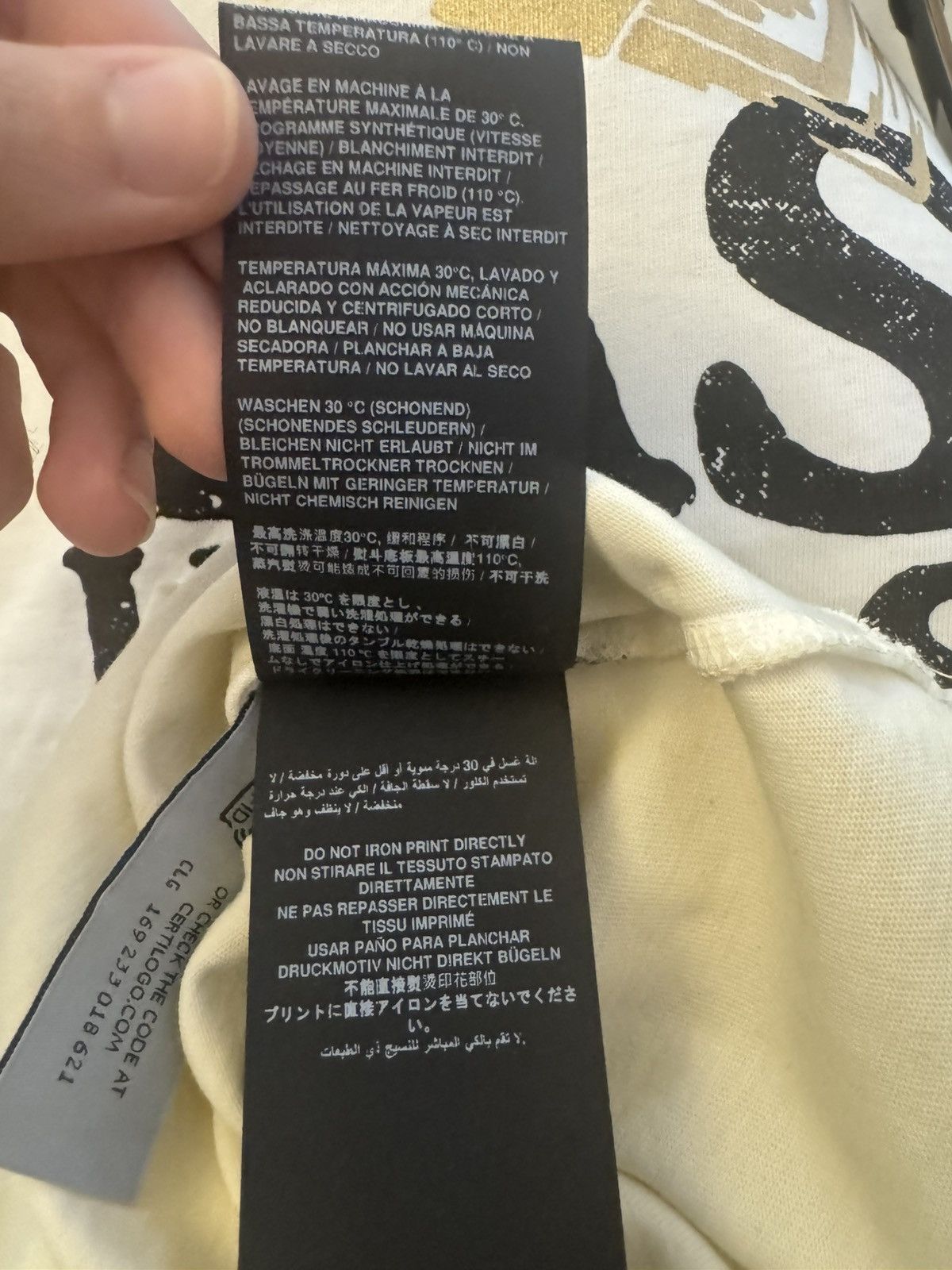 Palm Angels PALM ANGELS DOS VEGAS TEE Size US S / EU 44-46 / 1 - 7 Thumbnail
