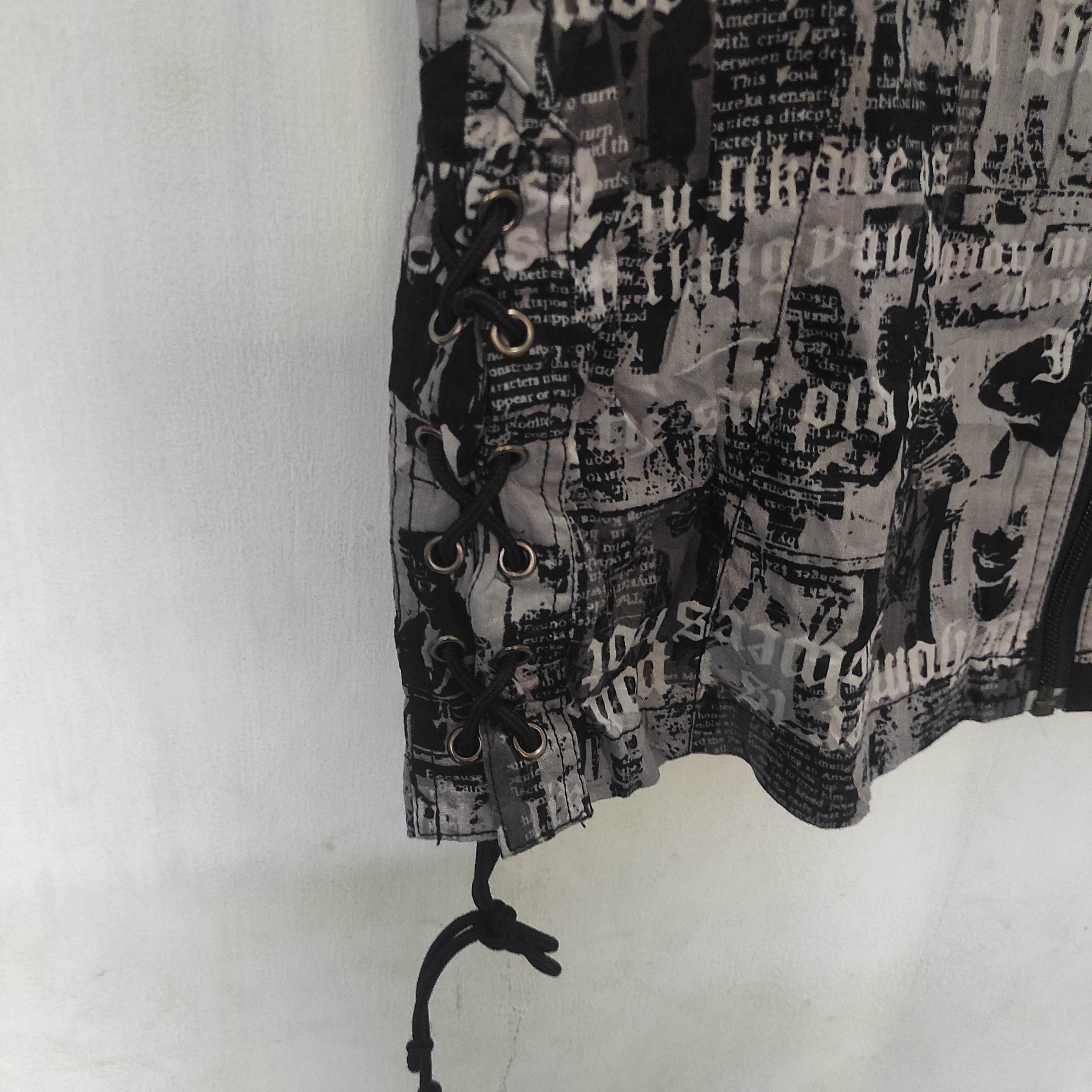 Affliction SPLENDID SATISFACTION Poem Punk Full Print Zipper Shirt Size US M / EU 48-50 / 2 - 5 Thumbnail