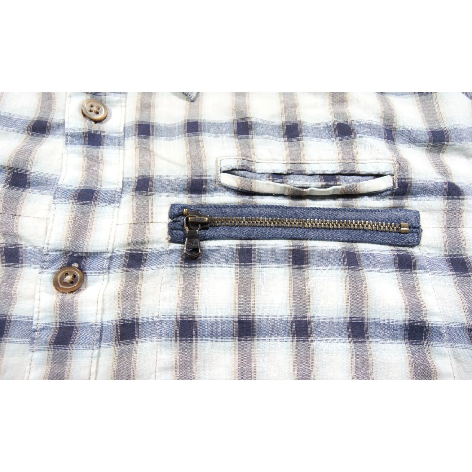 John Varvatos John Varvatos Shirt Mens M Button Down Long Sleeve Collared Check Size US M / EU 48-50 / 2 - 3 Thumbnail
