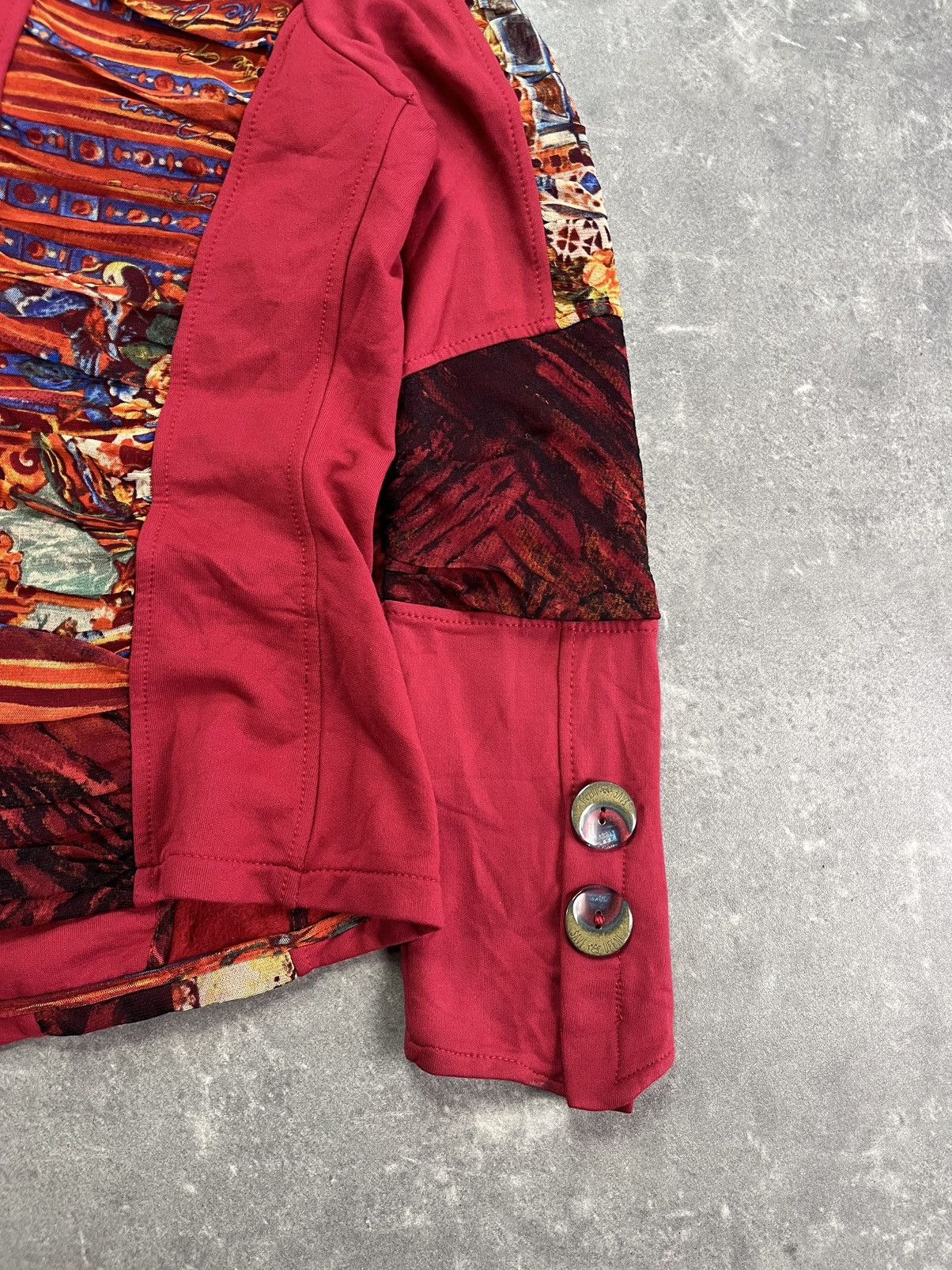 Japanese Brand Save The Queen Y2K Printed Punk 3D Stones Blazer Jacket L XL Size XL / US 12-14 / IT 48-50 - 17 Thumbnail