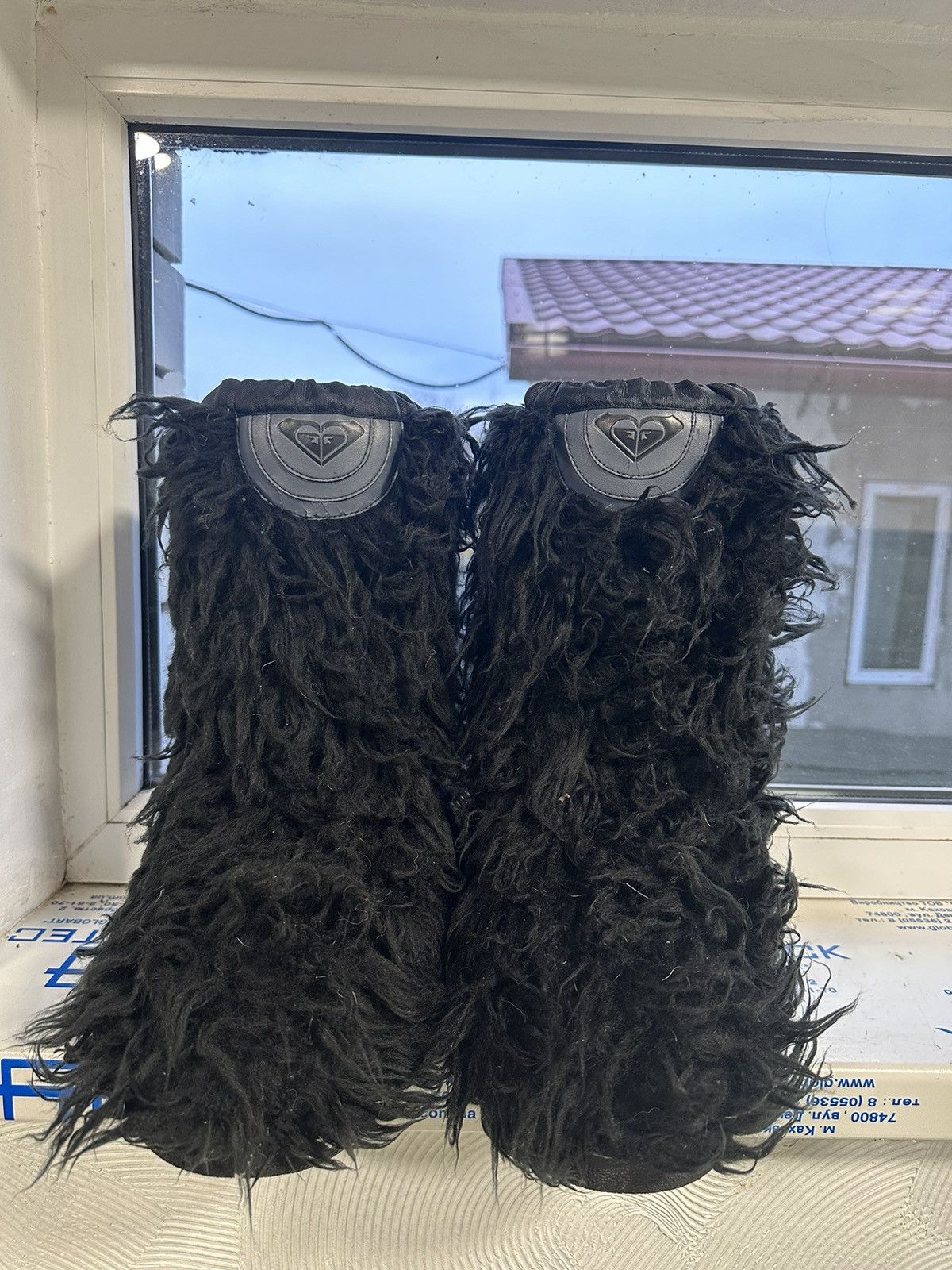 Monster fur boots deals