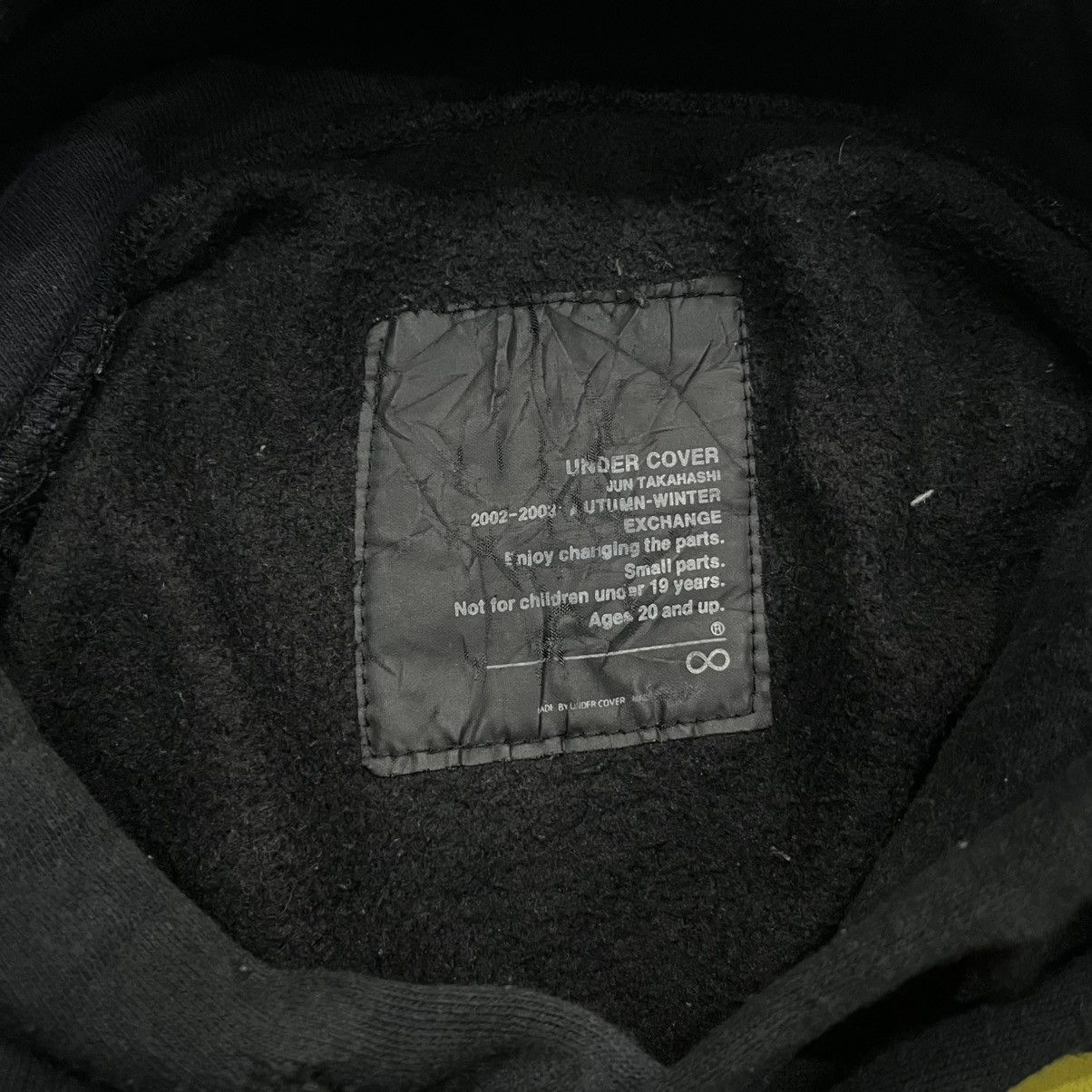 Jun Takahashi × Undercover Undercover Men At Work 1997 Pullover Hoodie Size US L / EU 52-54 / 3 - 5 Thumbnail