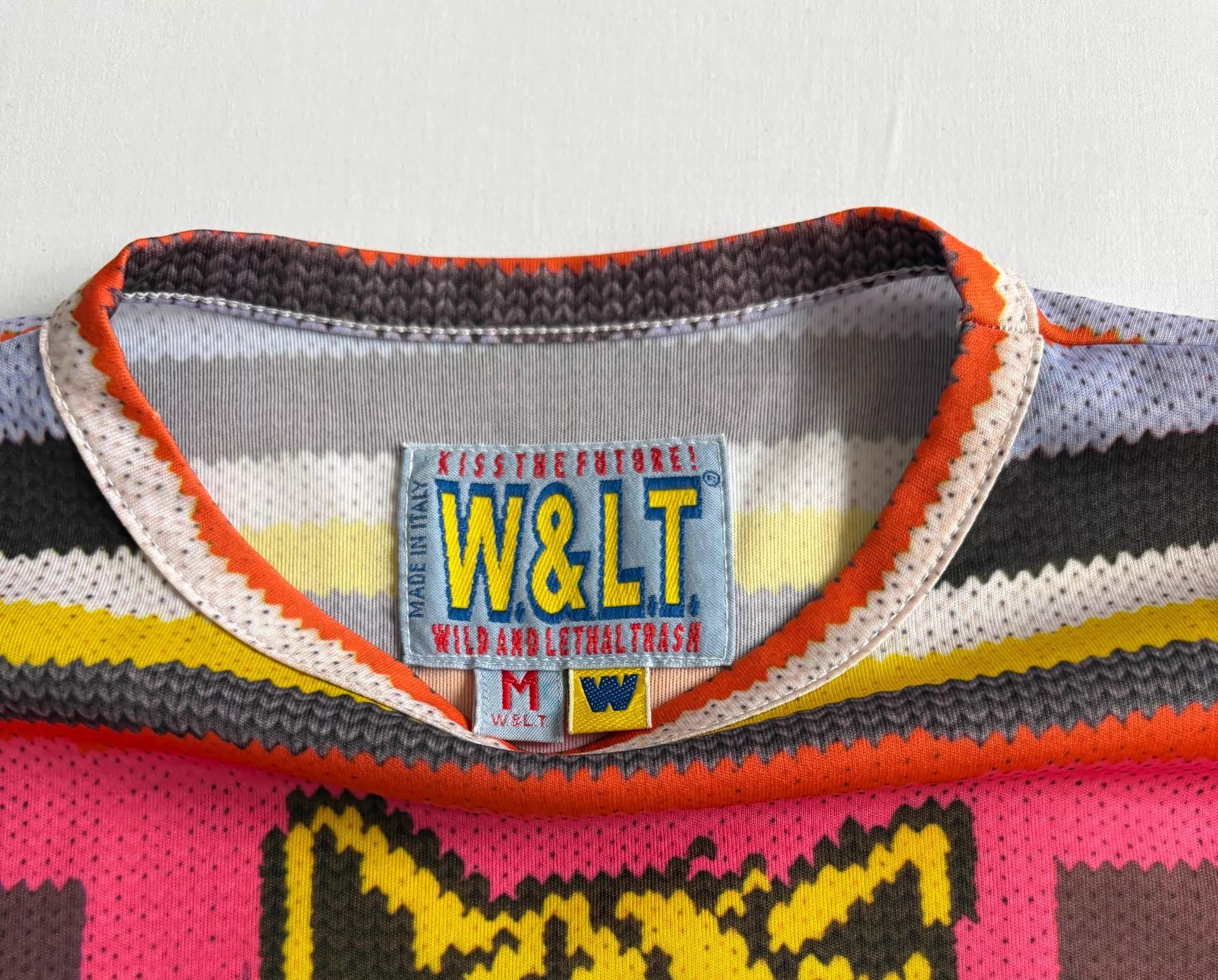 Walter Van Beirendonck WVB 1998 Vtg Striped Wolf Head Kiss the Future Tee Size M / US 6-8 / IT 42-44 - 4 Thumbnail