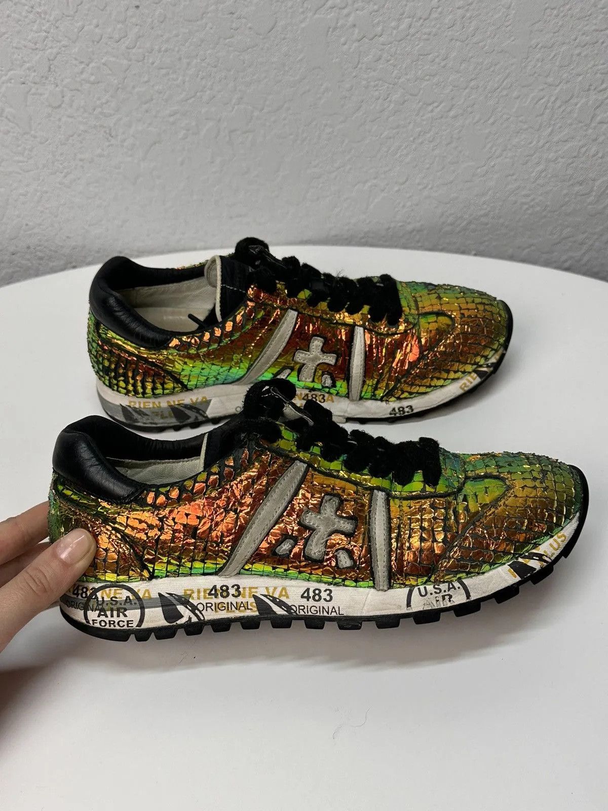 Premiata Premiata Womens Shoes Snakes golden Goose Style Size US 6 / EU 39 - 6 Thumbnail