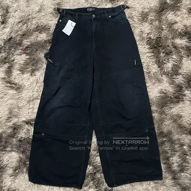 Balenciaga Balenciaga size XS Black lumberjack pants Size US 27 - 1 Thumbnail