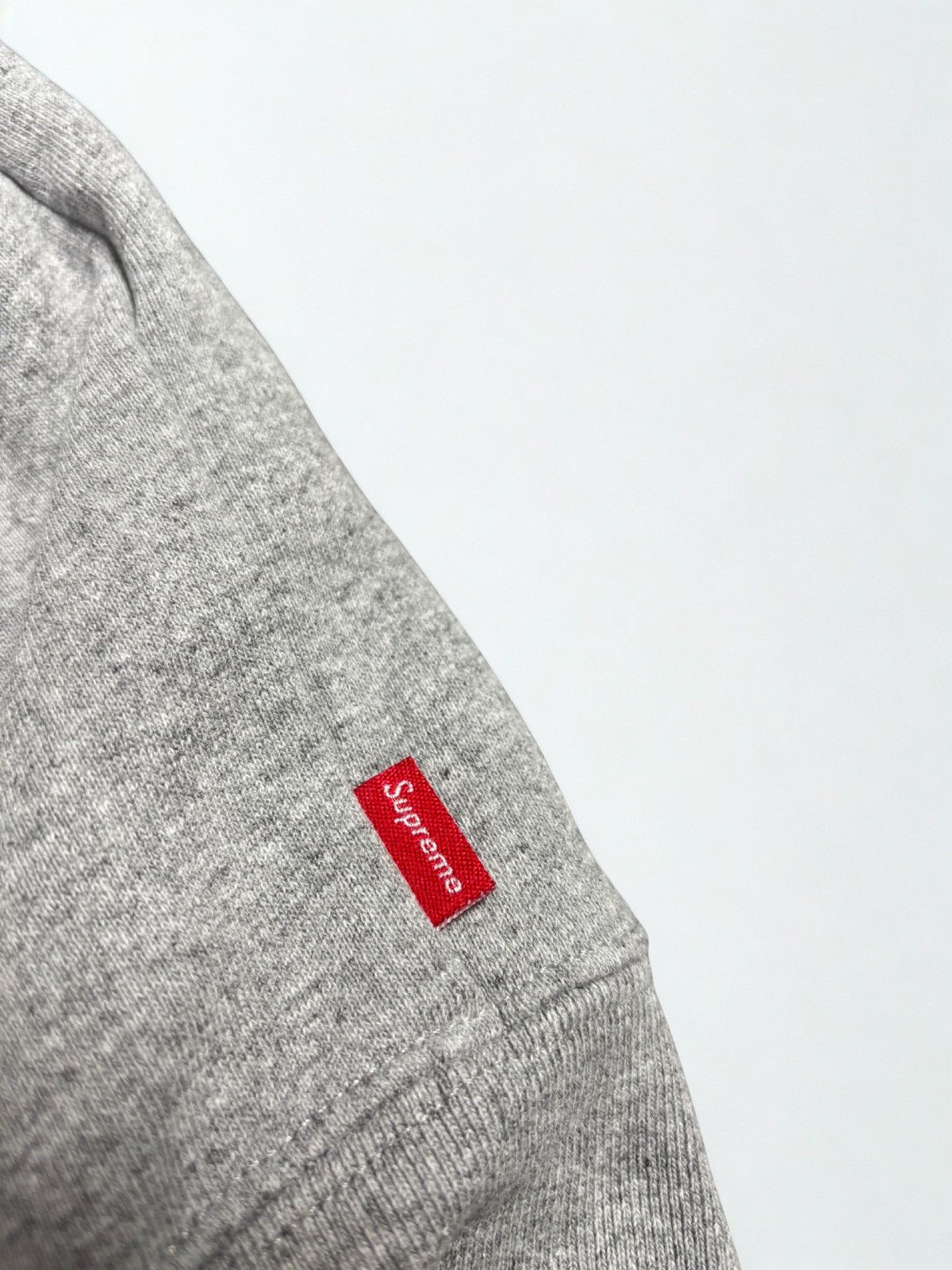 Supreme Supreme Grey Spread Zip Up Hooded Sweatshirt Size US L / EU 52-54 / 3 - 7 Thumbnail