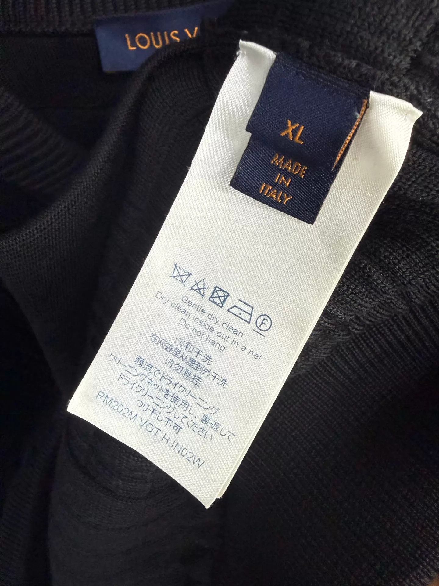 Louis Vuitton LV Damier Wool Baseball Jacket Black XL Size US XL / EU 56 / 4 - 6 Thumbnail