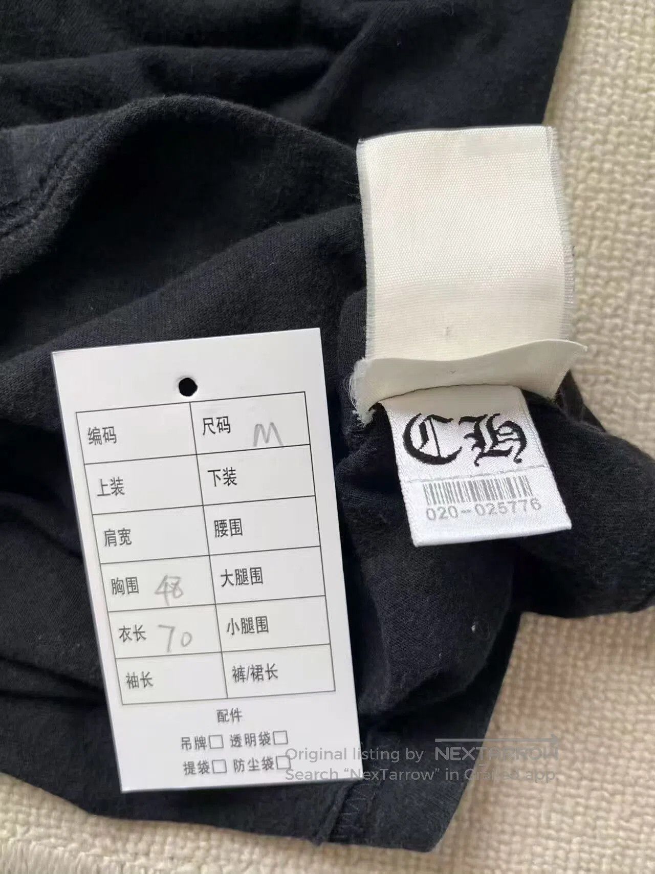 Chrome Hearts Chrome Hearts Scout Scroll Print Long Sleeve T. Size US M / EU 48-50 / 2 - 4 Thumbnail